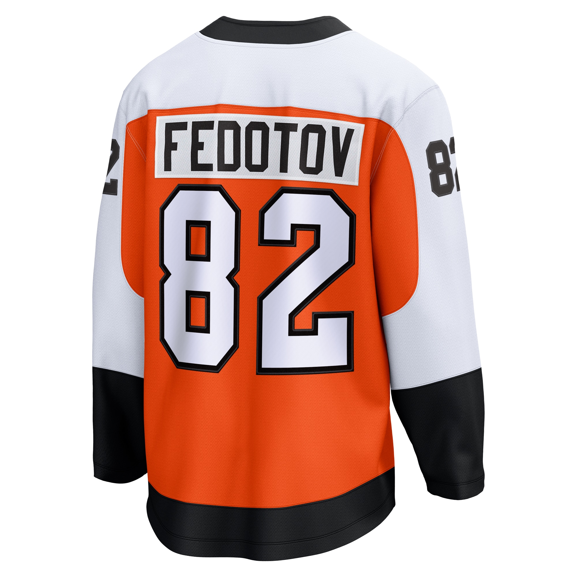 Ivan Fedotov Philadelphia Flyers Fanatics Home Premier Breakaway Player Jersey – Orange Clowdercats