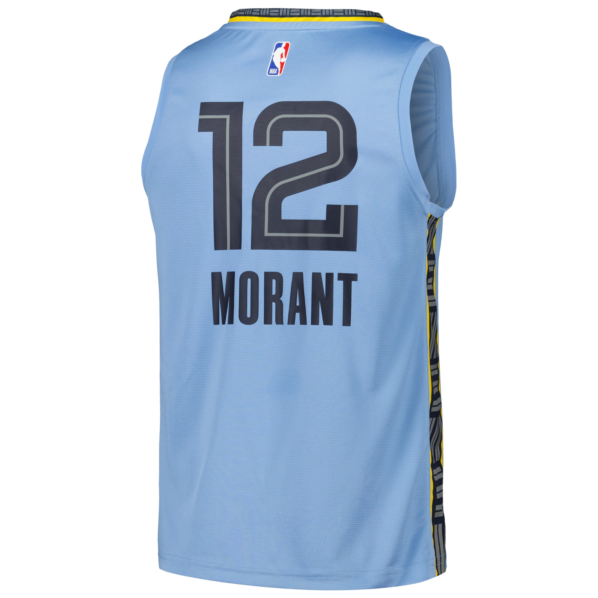 Ja Morant Memphis Grizzlies Fanatics Fast Break Replica Player Jersey – Statement Edition – Light Blue Clowdercats