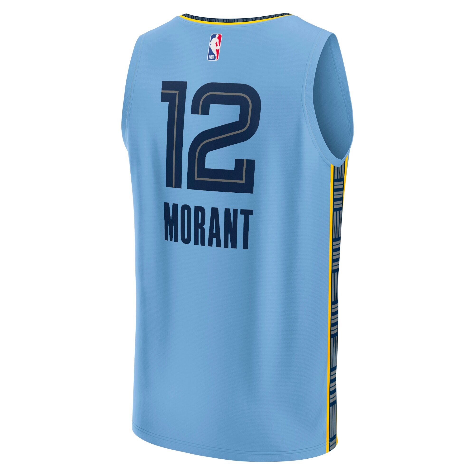 Ja Morant Memphis Grizzlies Fanatics Youth Fast Break Player Jersey – Statement Edition – Light Blue Clowdercats