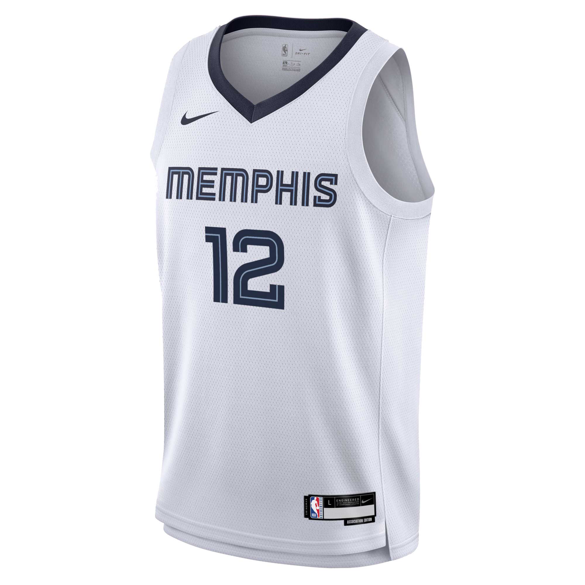 Ja Morant Memphis Grizzlies Nike Youth Swingman Jersey – Association Edition – White Clowdercats