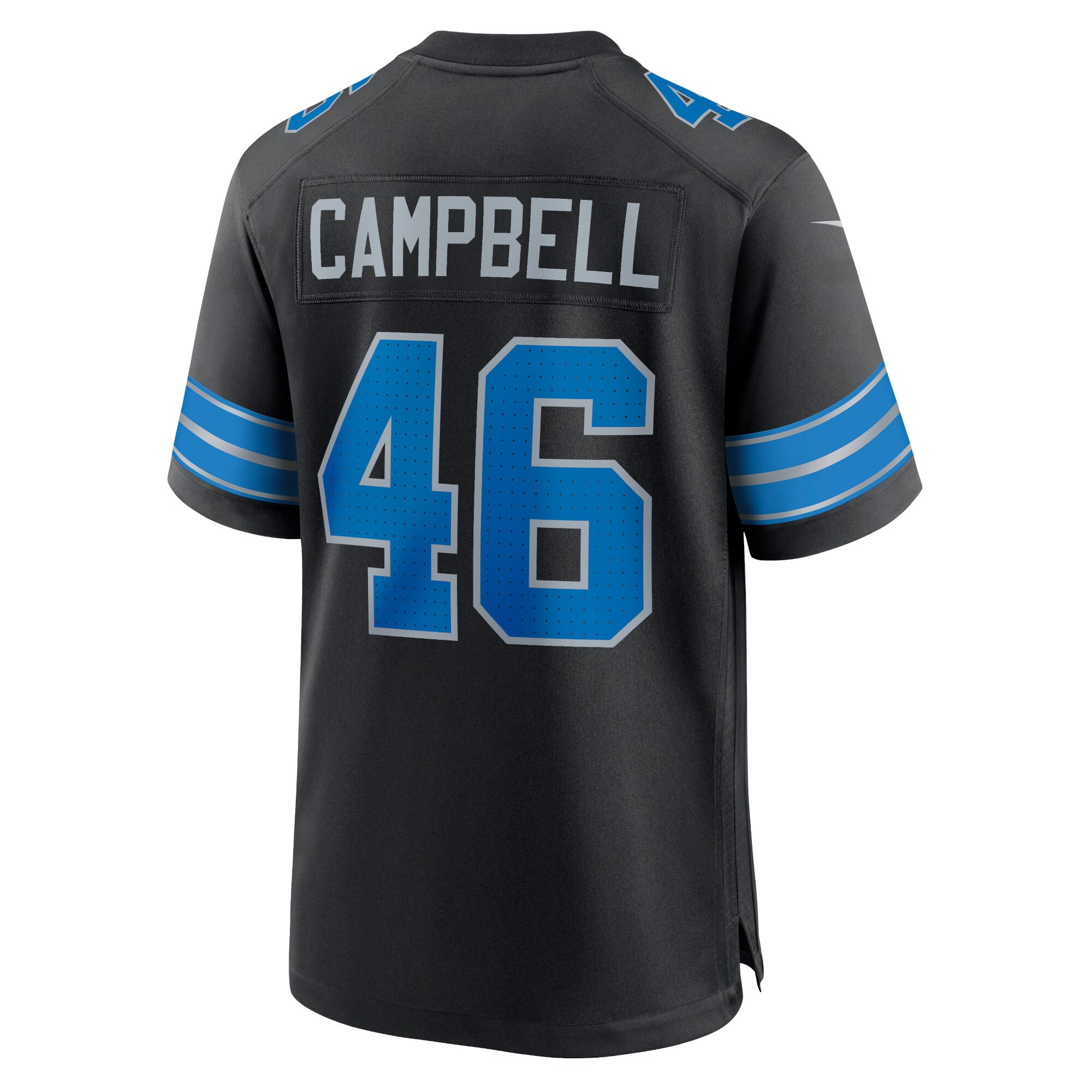 Jack Campbell Detroit Lions Nike 2nd Alternate Game Jersey – Black Clowdercats