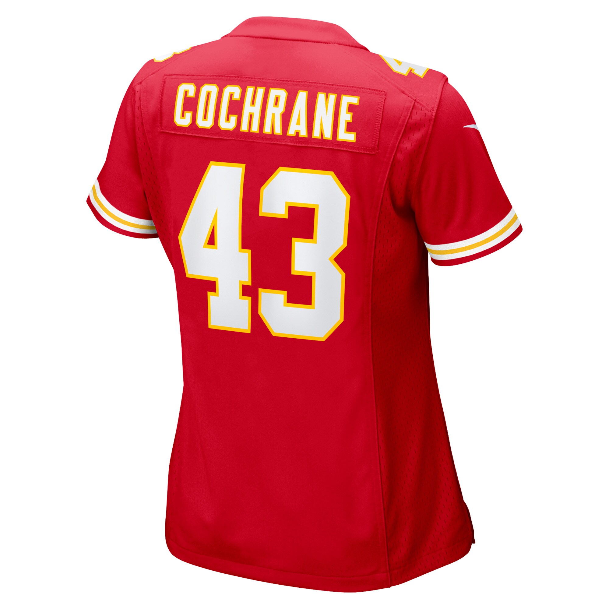 Jack Cochrane Kansas City Chiefs Nike Women’s Game Player Jersey – Red Clowdercats