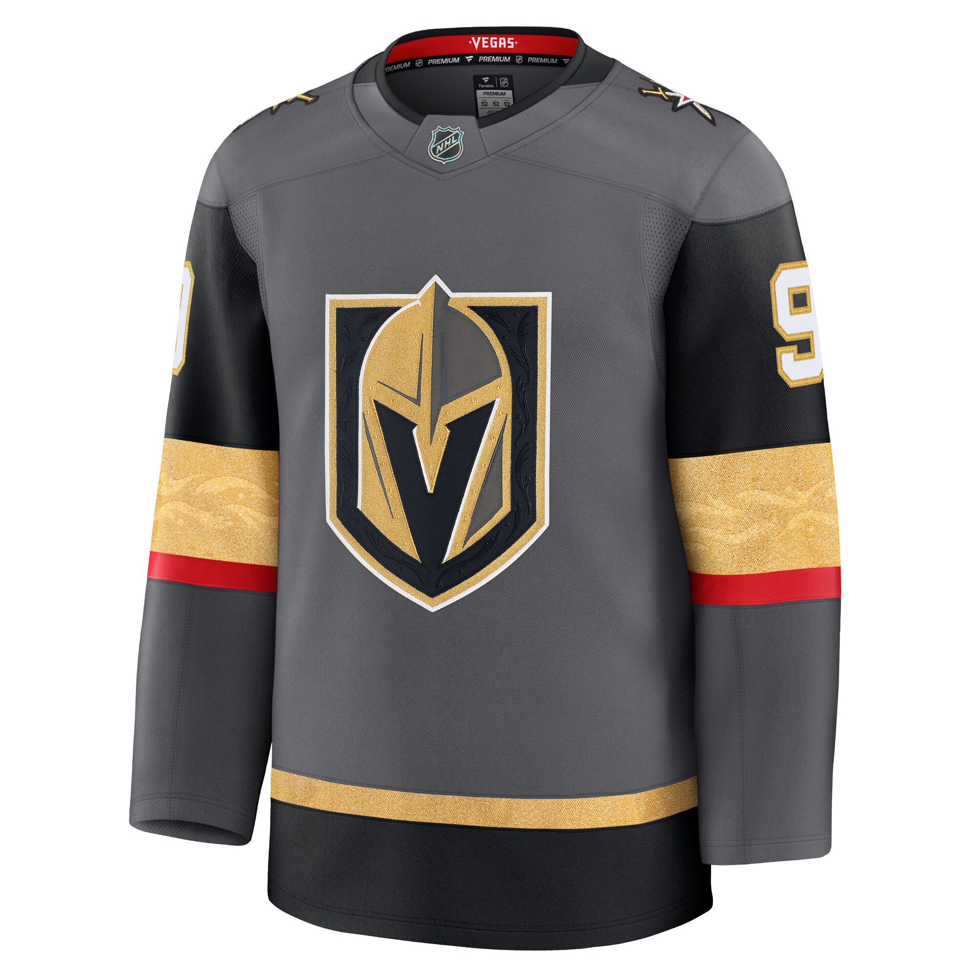 Jack Eichel Vegas Golden Knights Fanatics Alternate Premium Jersey – Gray Clowdercats