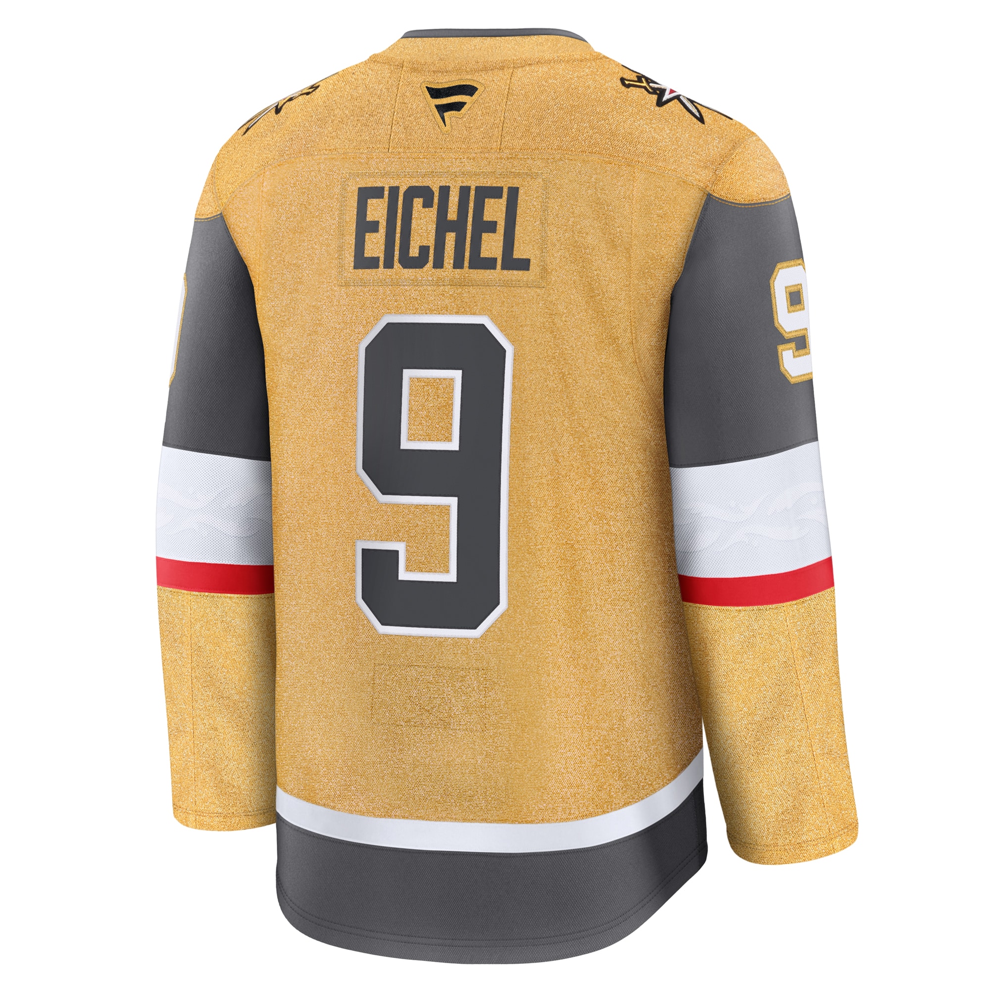 Jack Eichel Vegas Golden Knights Fanatics Home Premium Jersey – Gold Clowdercats