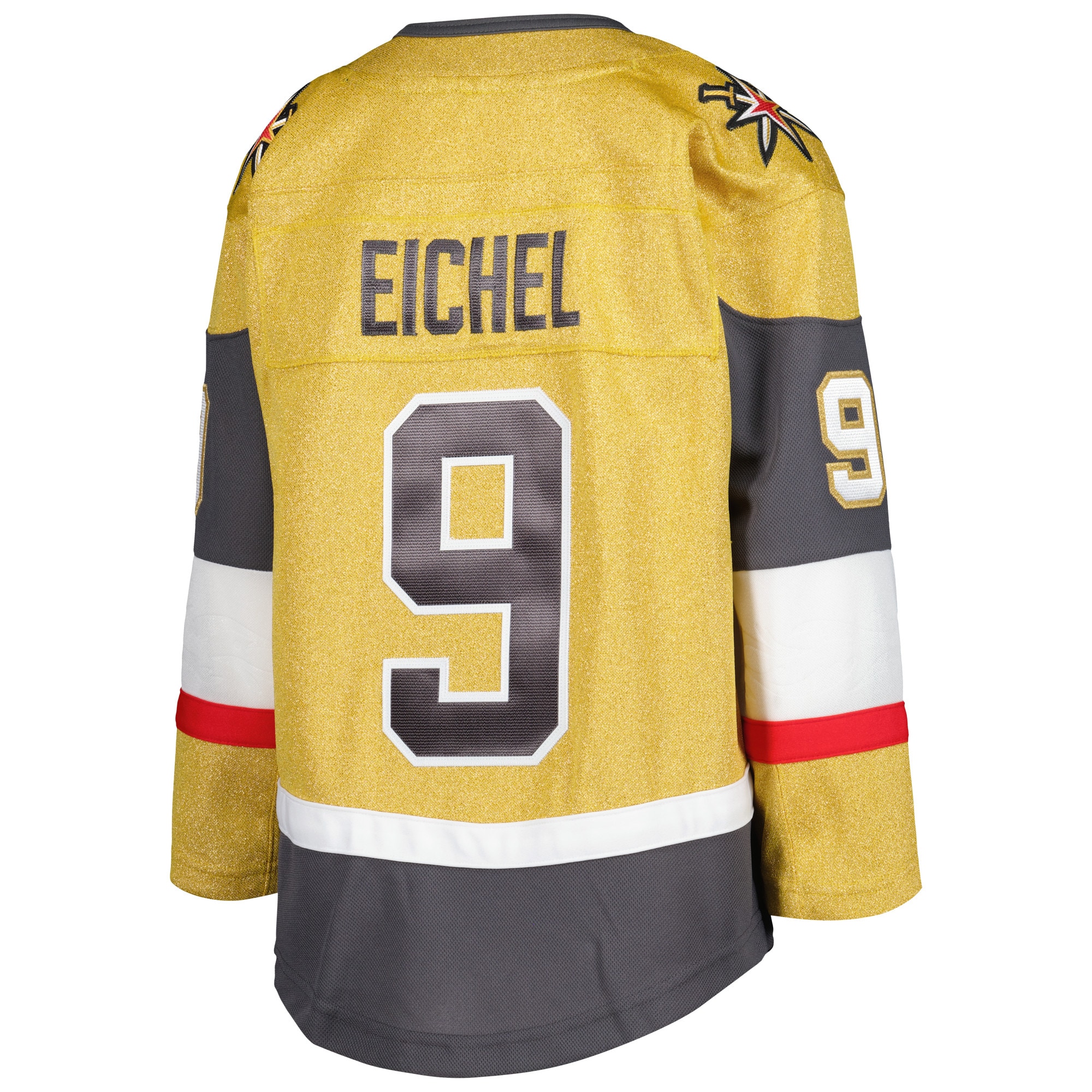 Jack Eichel Vegas Golden Knights Youth Home Premier Player Jersey – Gold Clowdercats