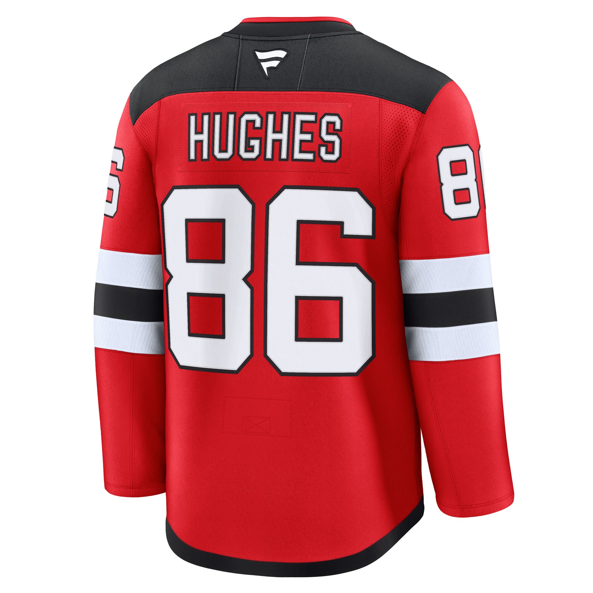 Jack Hughes New Jersey Devils Fanatics Home Premium Jersey – Red Clowdercats