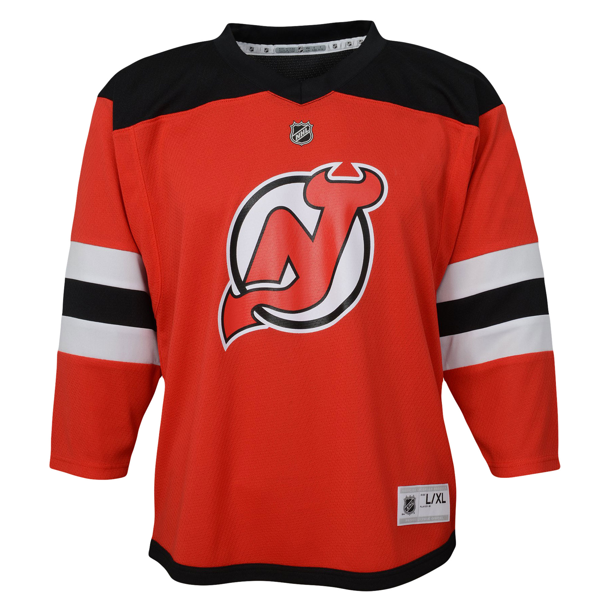 Jack Hughes New Jersey Devils Preschool Home Replica Player Jersey – Red Clowdercats