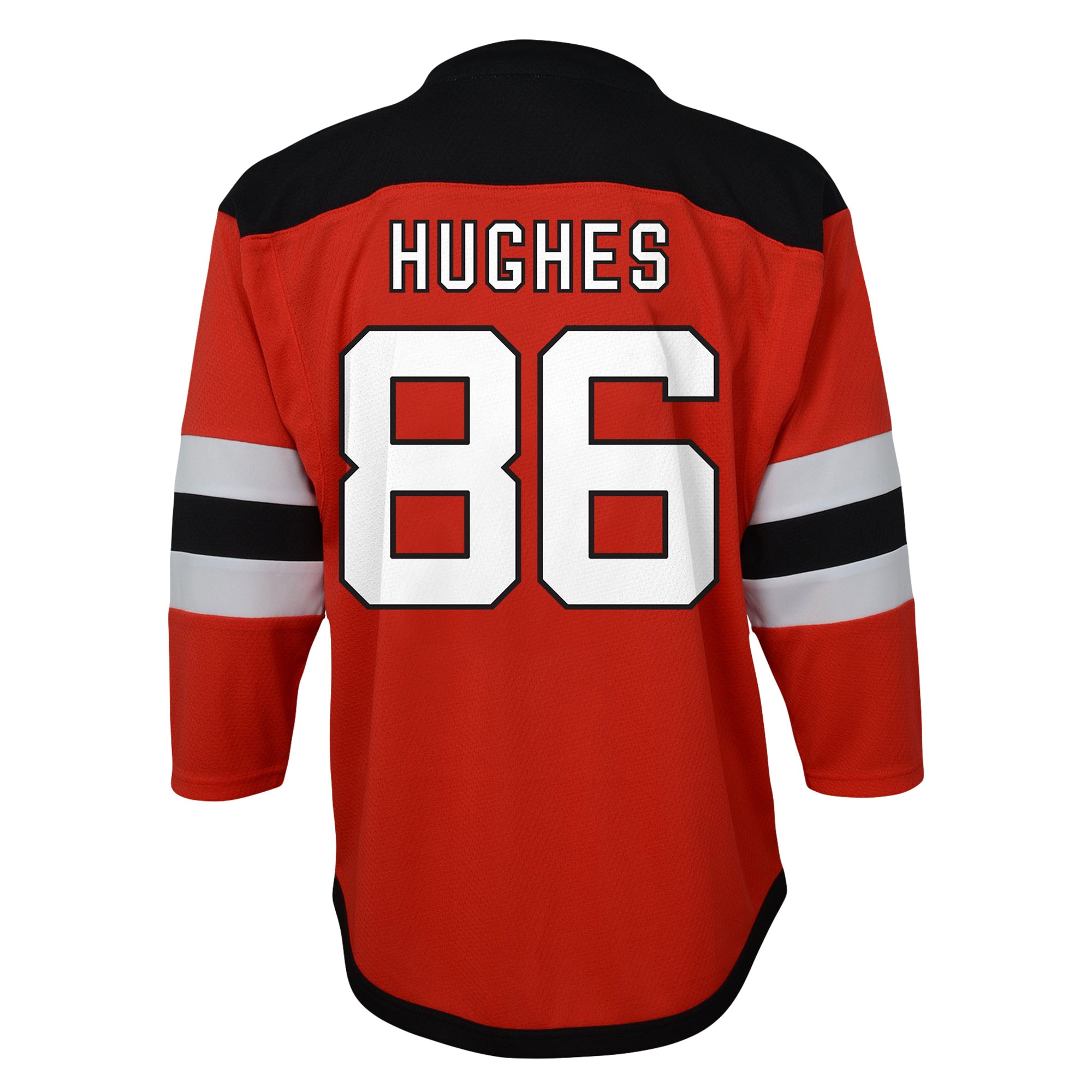 Jack Hughes New Jersey Devils Preschool Home Replica Player Jersey – Red Clowdercats