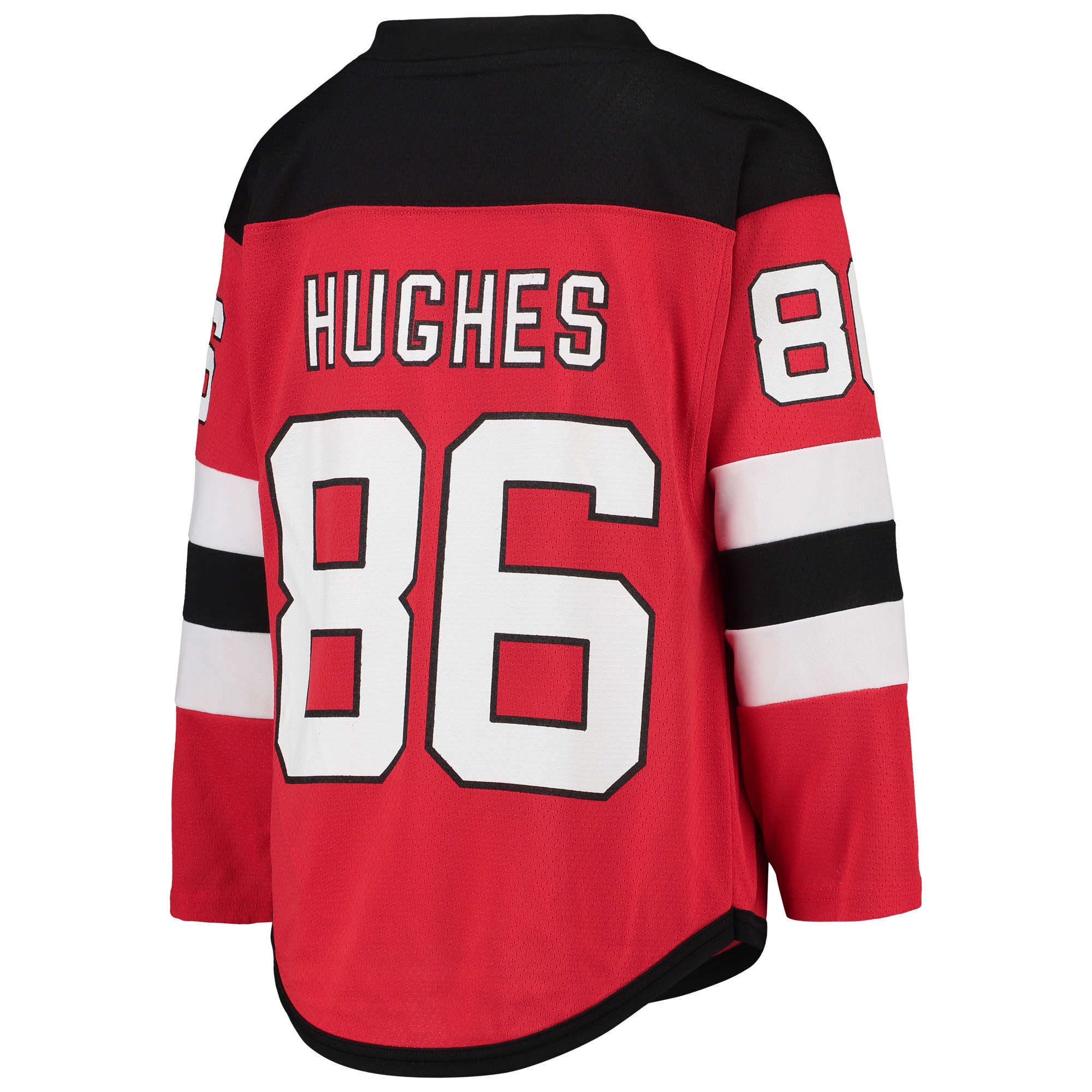 Jack Hughes New Jersey Devils Youth Home Player Replica Jersey – Red Clowdercats