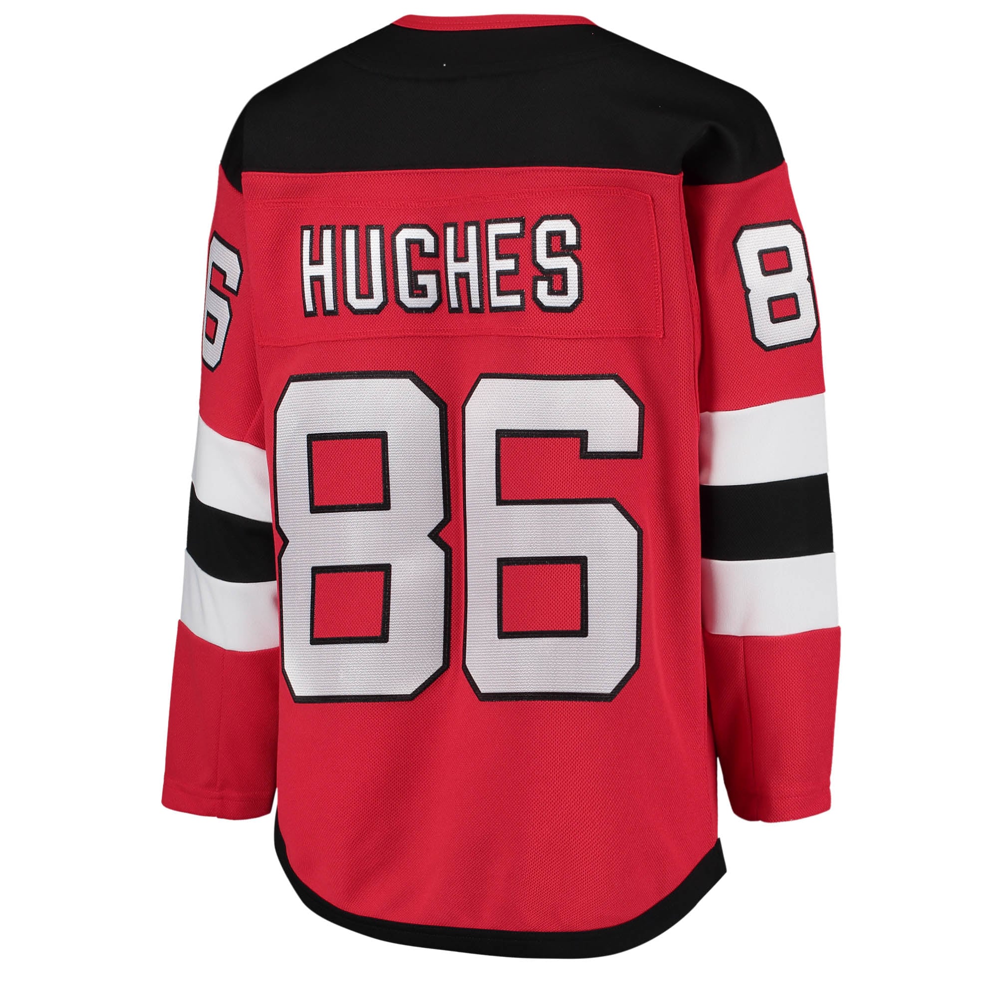 Jack Hughes New Jersey Devils Youth Home Premier Player Jersey – Red Clowdercats