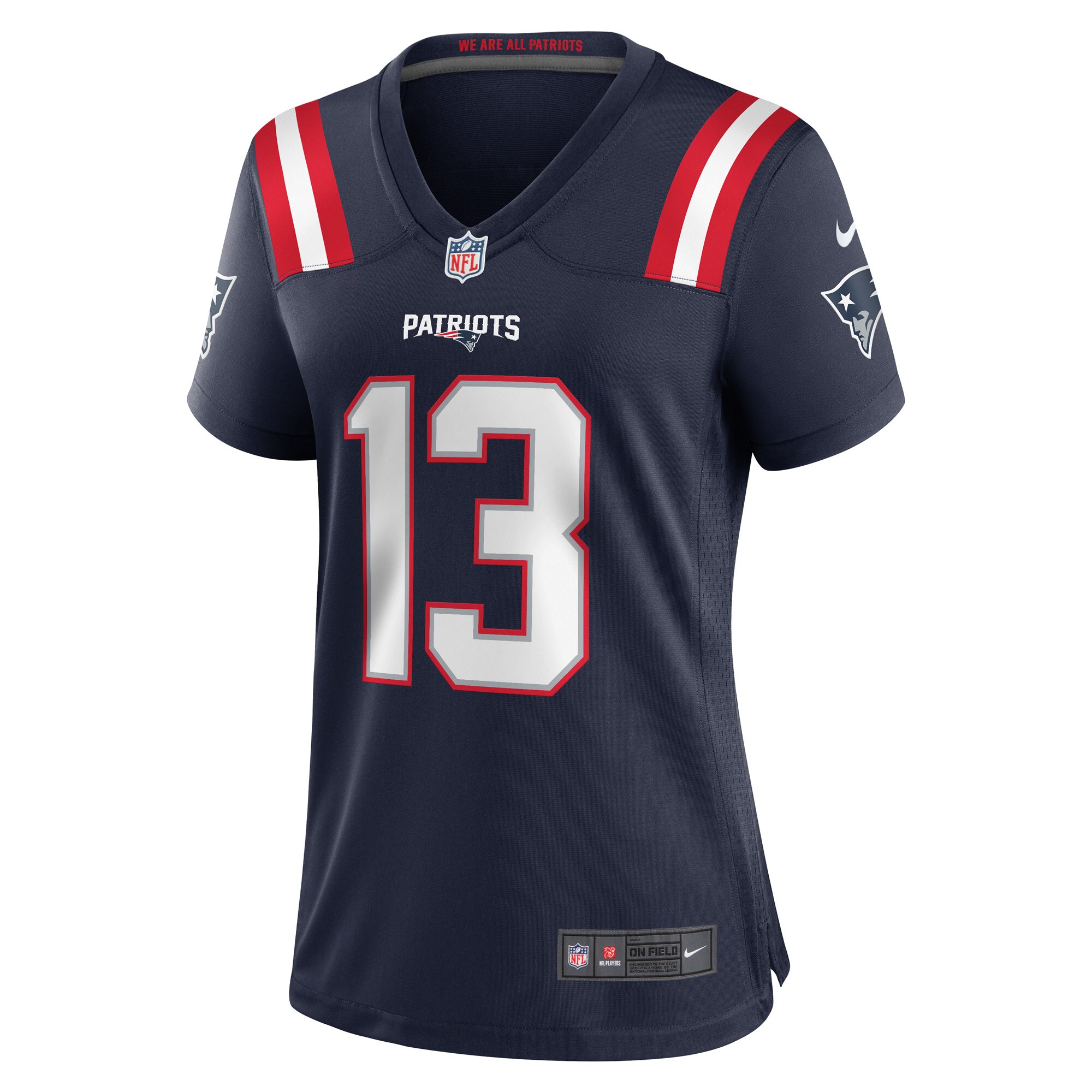 Jack Jones New England Patriots Nike Women’s Game Jersey – Navy Clowdercats