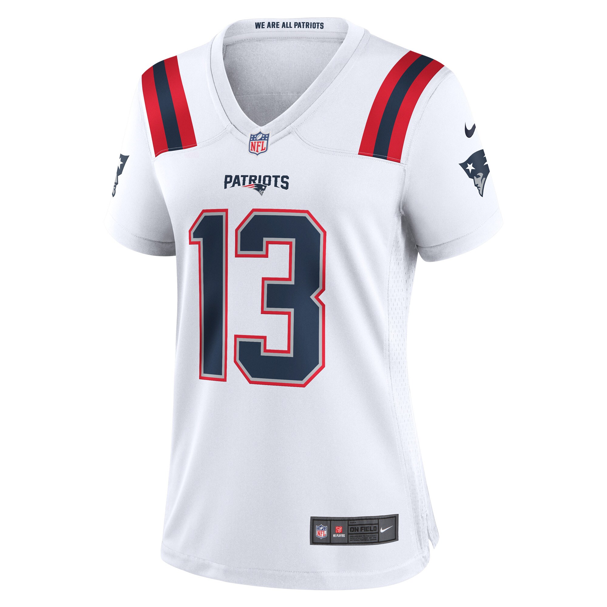 Jack Jones New England Patriots Nike Women’s Game Player Jersey – White Clowdercats