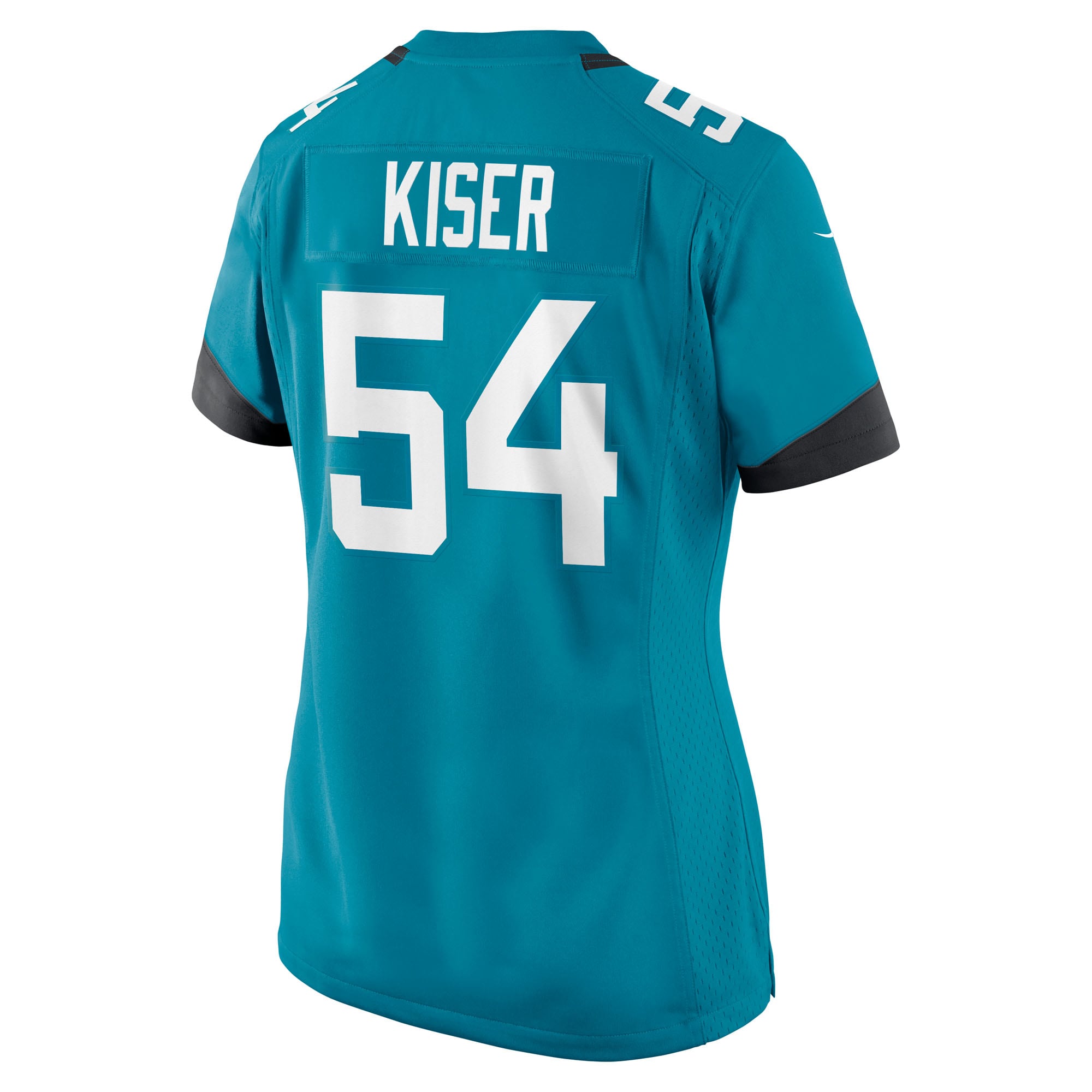 Jack Kiser Jacksonville Jaguars Nike Women’s Team Game Jersey – Teal Clowdercats