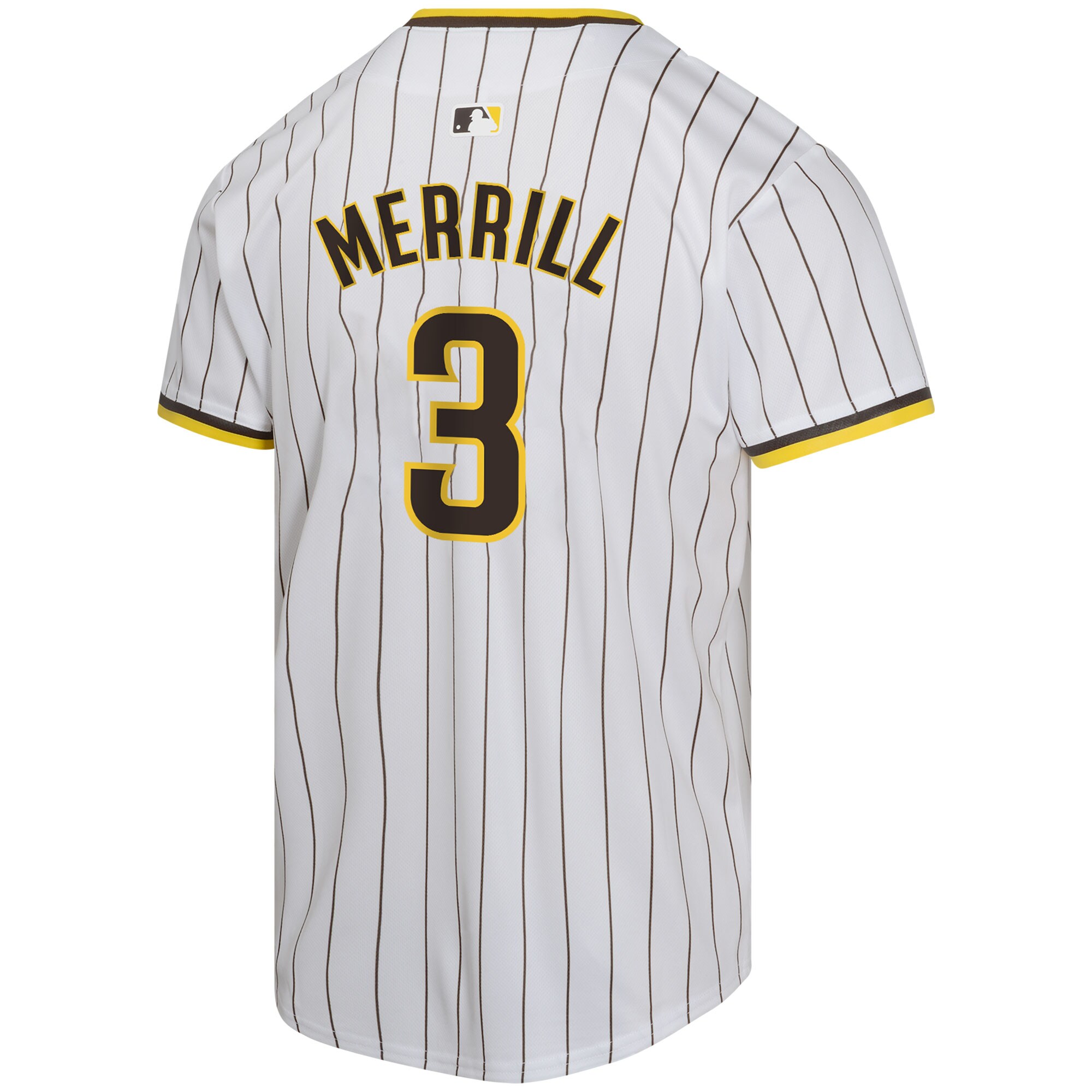 Jackson Merrill San Diego Padres Nike Youth Home Player Game Jersey – White