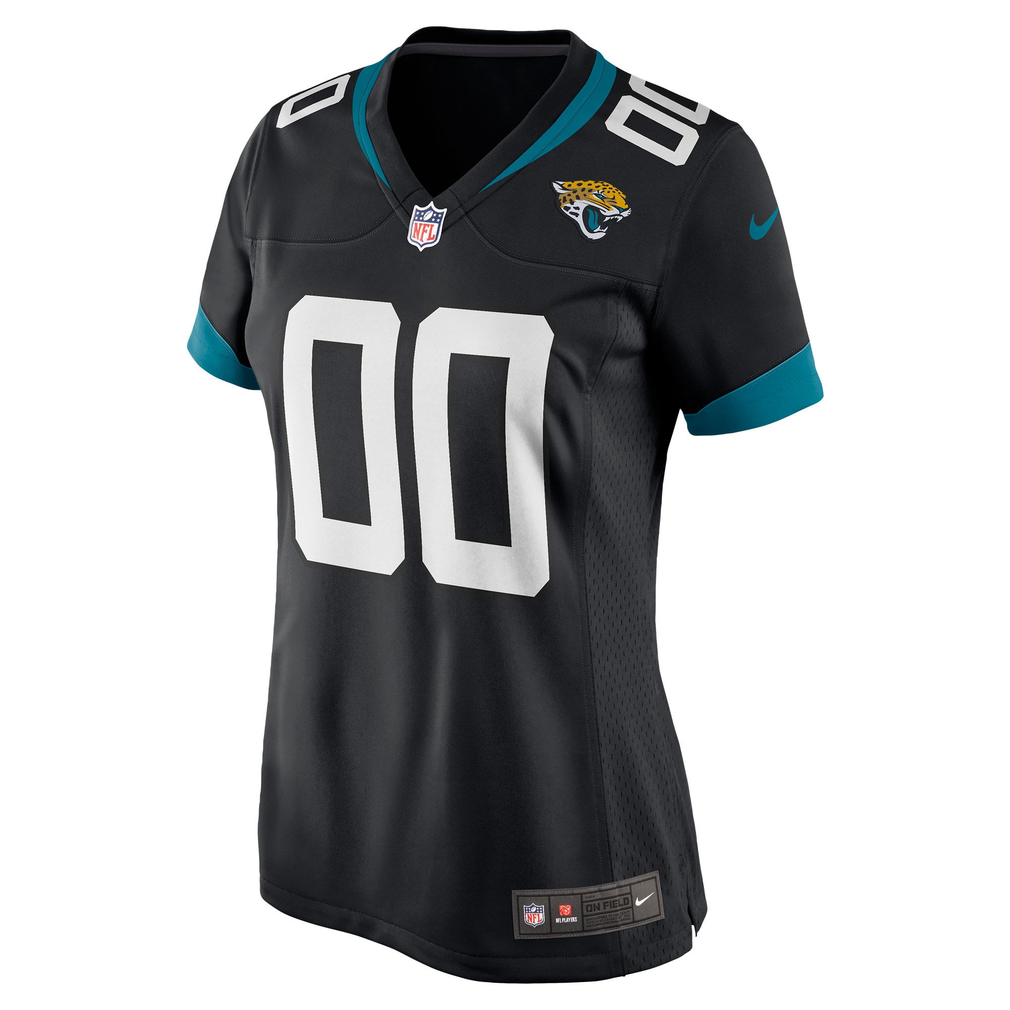 Jacksonville Jaguars Nike Women’s Custom Jersey – Black Clowdercats