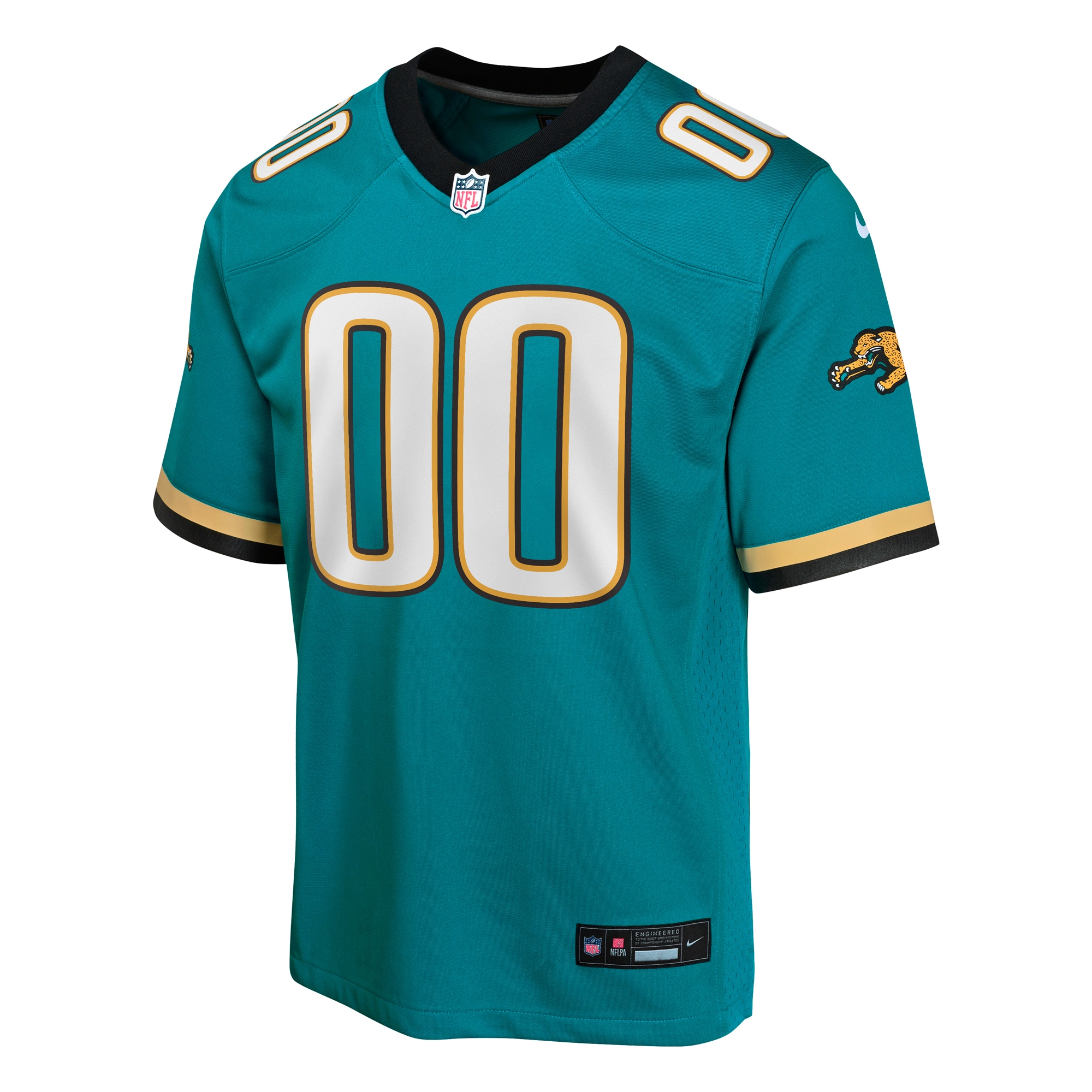 Jacksonville Jaguars Nike Youth Prowler Throwback Custom Game Jersey – Teal Clowdercats