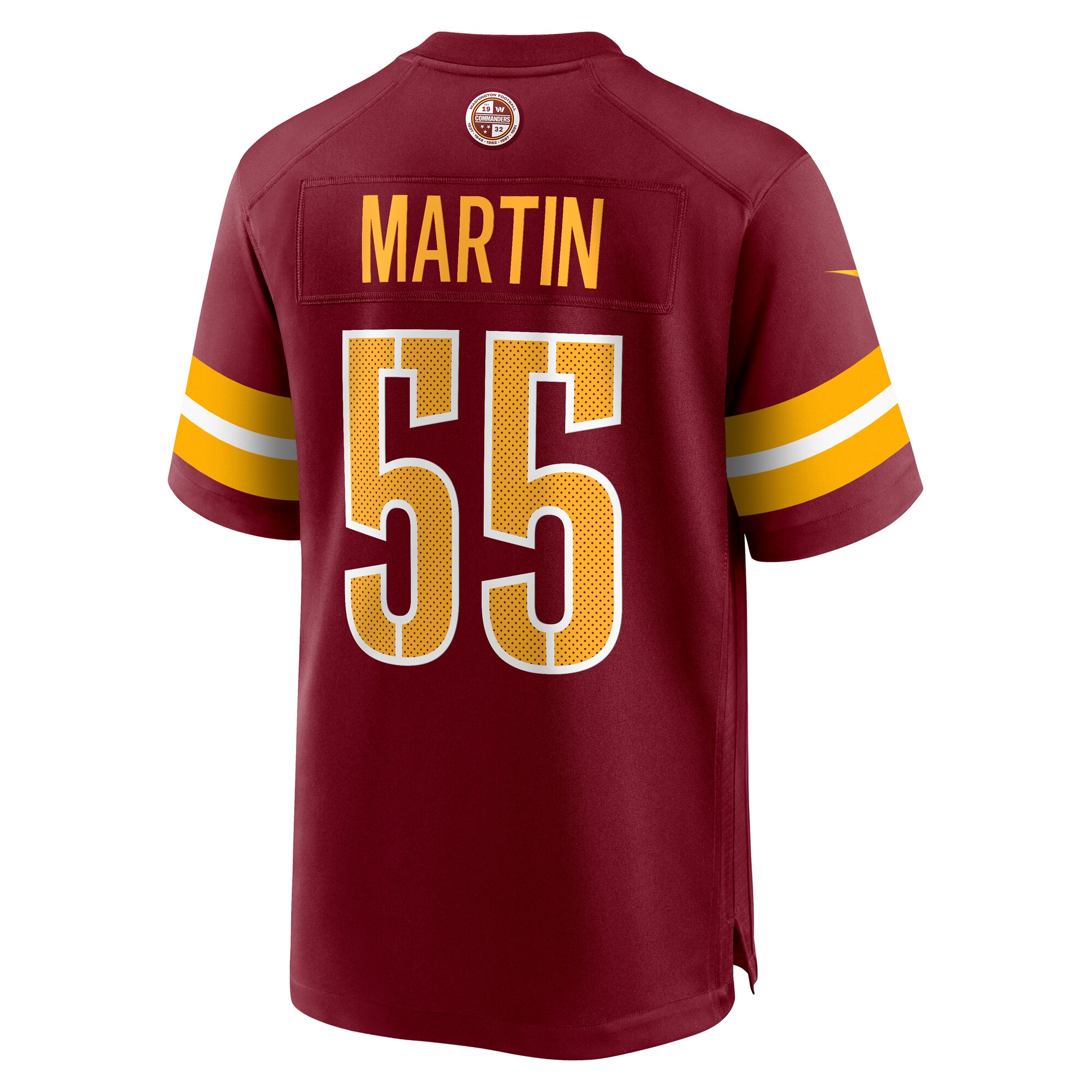 Jacob Martin Washington Commanders Nike Team Game Jersey – Burgundy Clowdercats