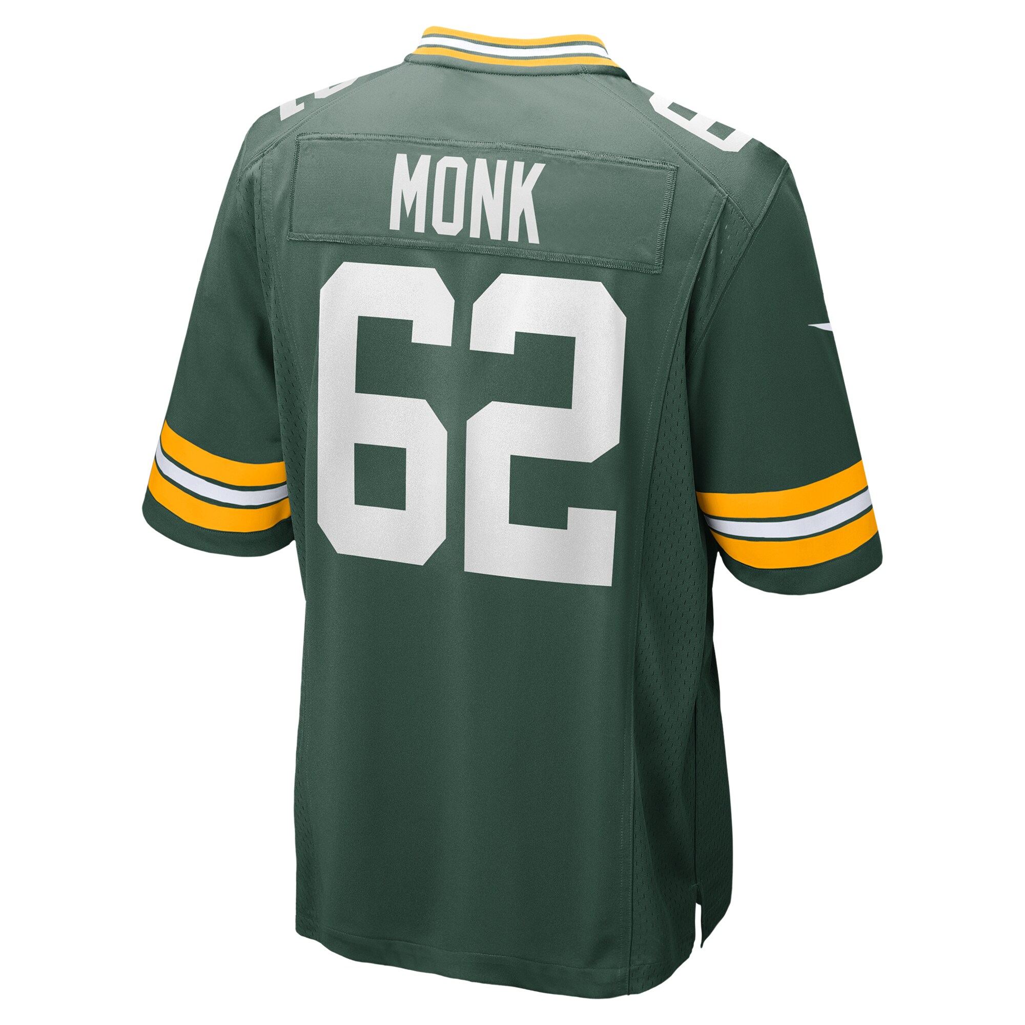 Jacob Monk Green Bay Packers Nike Game Jersey – Green Clowdercats