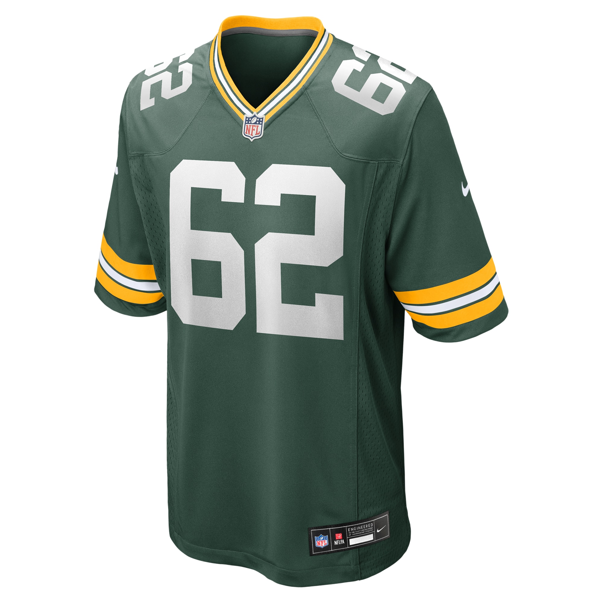 Jacob Monk Green Bay Packers Nike Game Jersey – Green Clowdercats