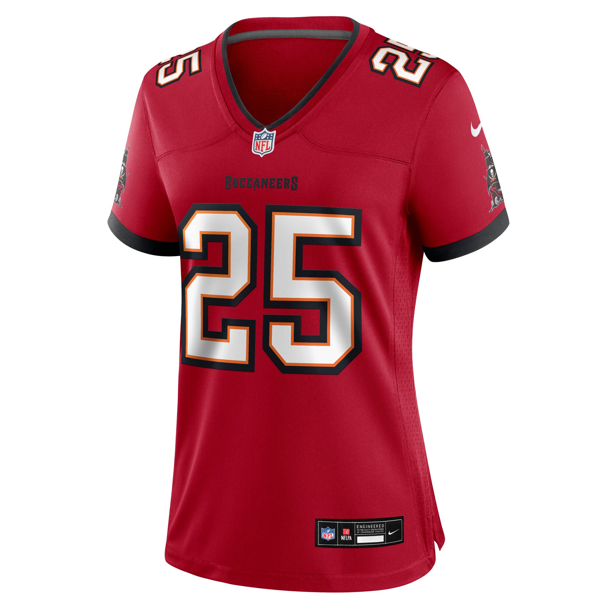 Jacob Parrish Tampa Bay Buccaneers Nike Women’s Team Game Jersey – Red Clowdercats