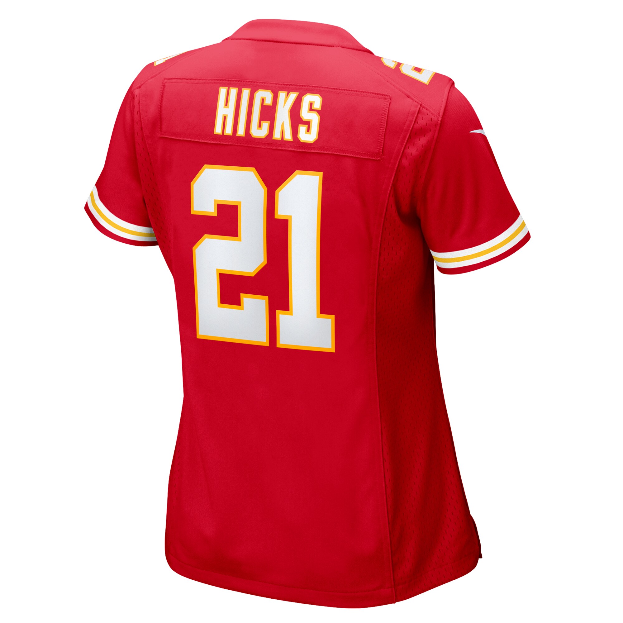 Jaden Hicks Kansas City Chiefs Nike Women’s Game Jersey – Red Clowdercats