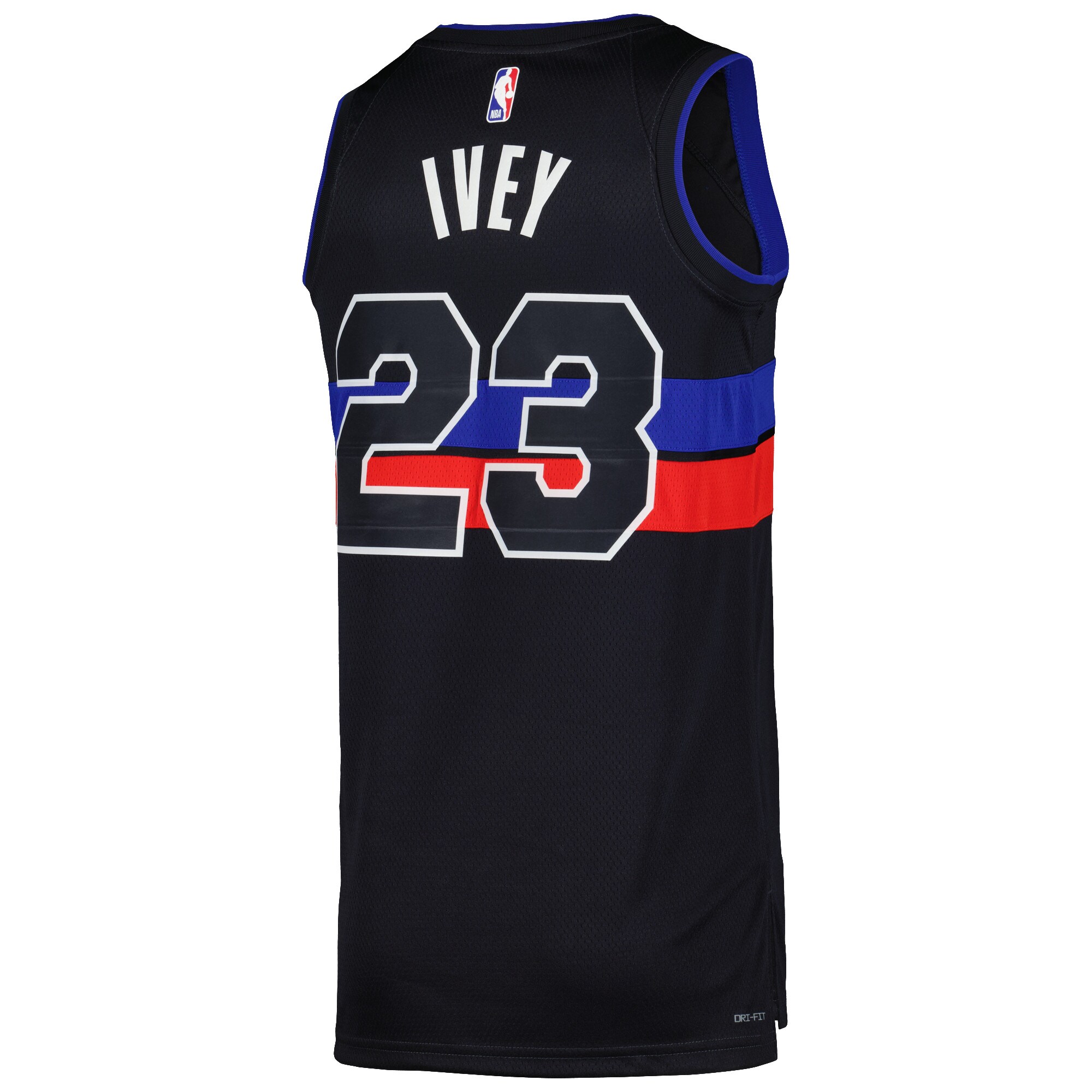 Jaden Ivey Detroit Pistons Jordan Brand Unisex Swingman Jersey – Statement Edition – Black Clowdercats