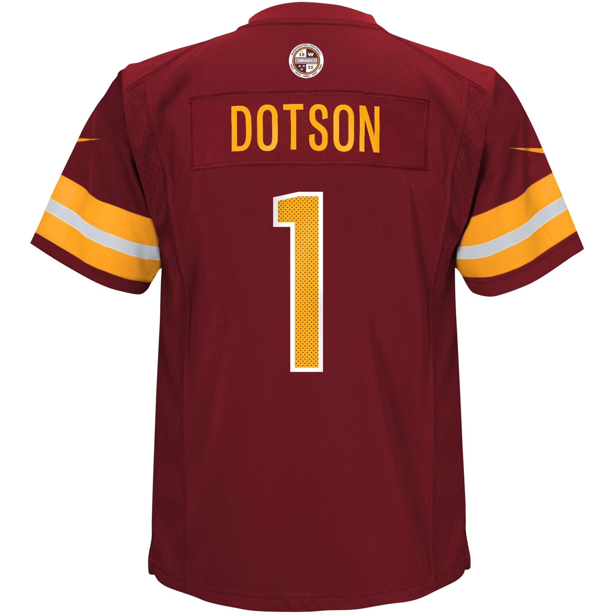 Jahan Dotson Washington Commanders Nike Infant Game Jersey – Burgundy Clowdercats