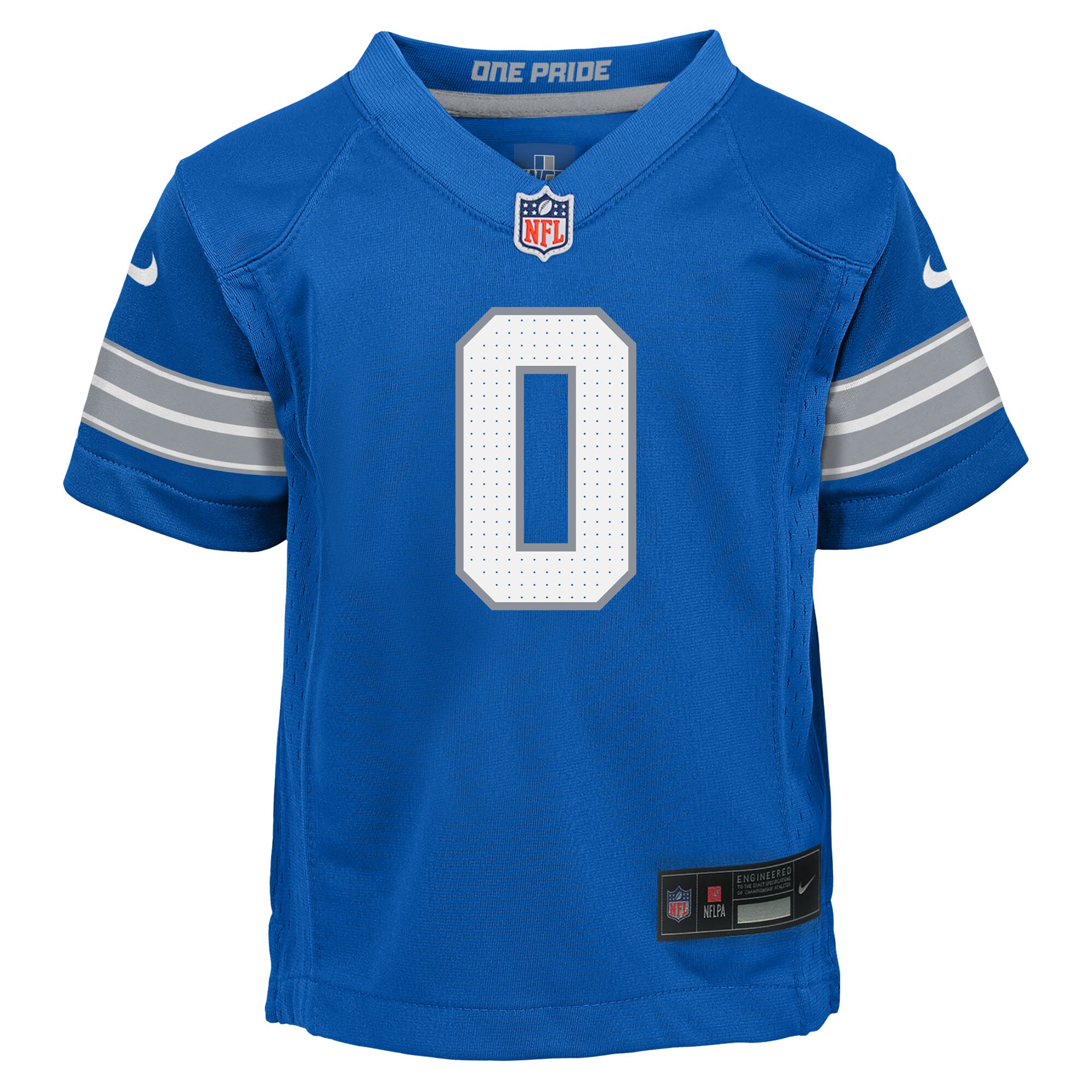 Jahmyr Gibbs Detroit Lions Nike Toddler Game Jersey – Blue Clowdercats