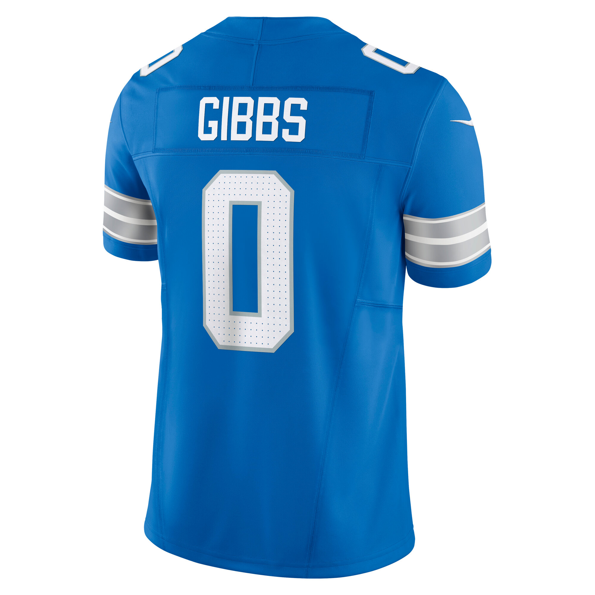 Jahmyr Gibbs Detroit Lions Nike Vapor F.U.S.E. Limited Jersey – Blue Clowdercats