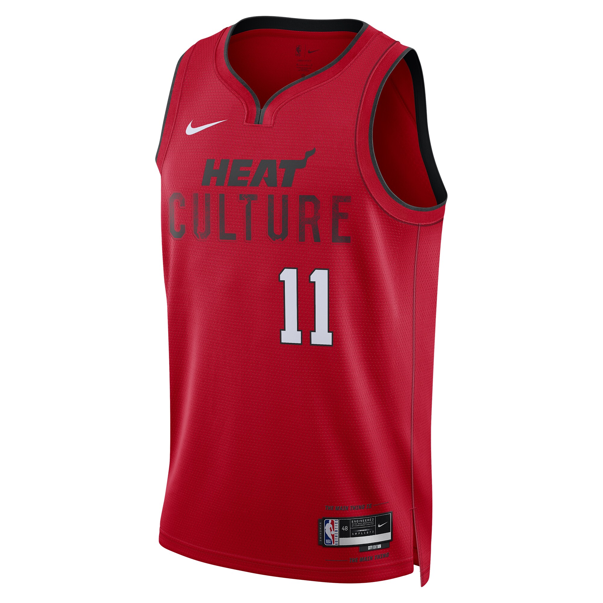 Jaime Jaquez Jr. Miami Heat Nike Unisex 2024/25 Swingman Player Jersey – City Edition – Red Clowdercats