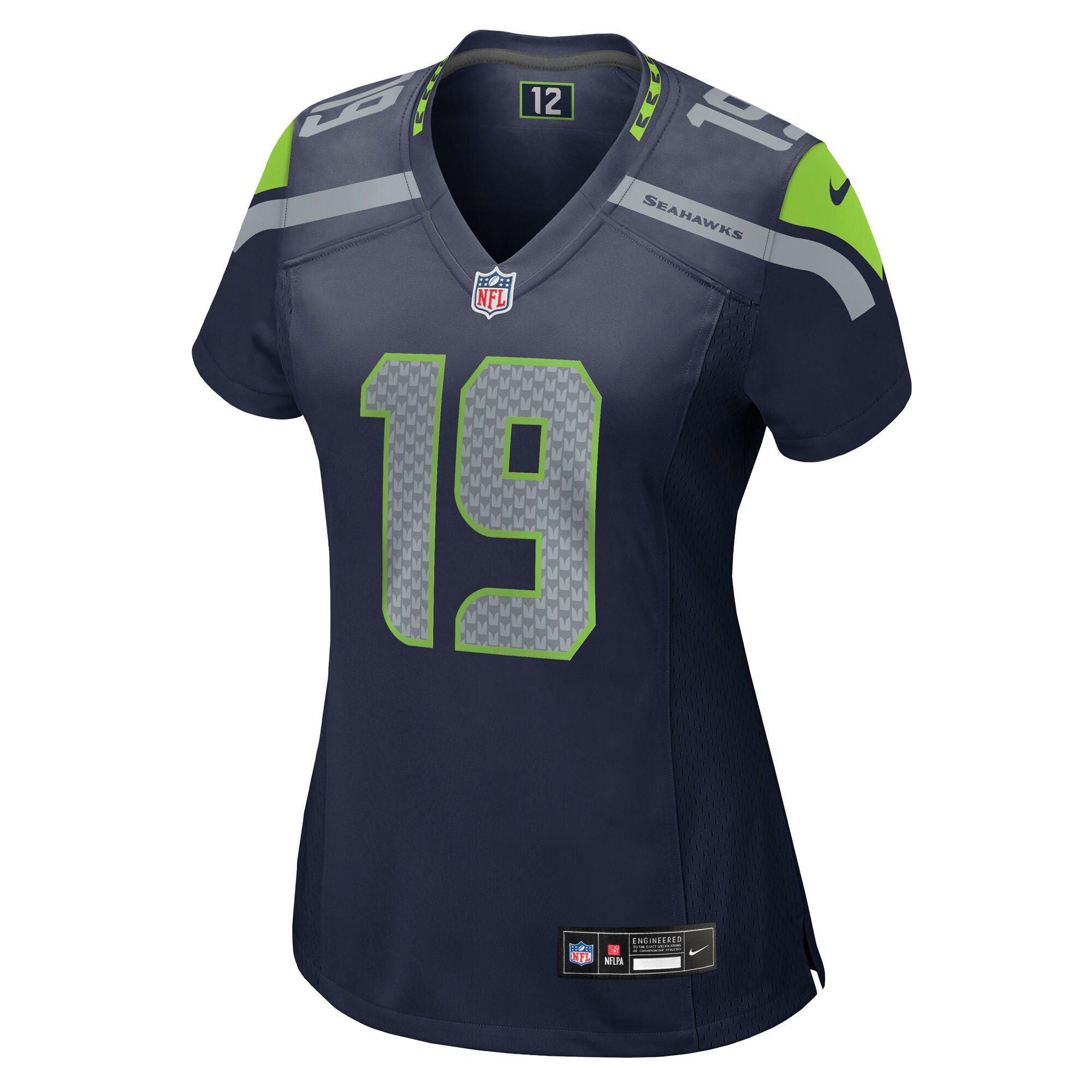 Jake Bobo Seattle Seahawks Nike Women’s Team Game Jersey – College Navy Clowdercats