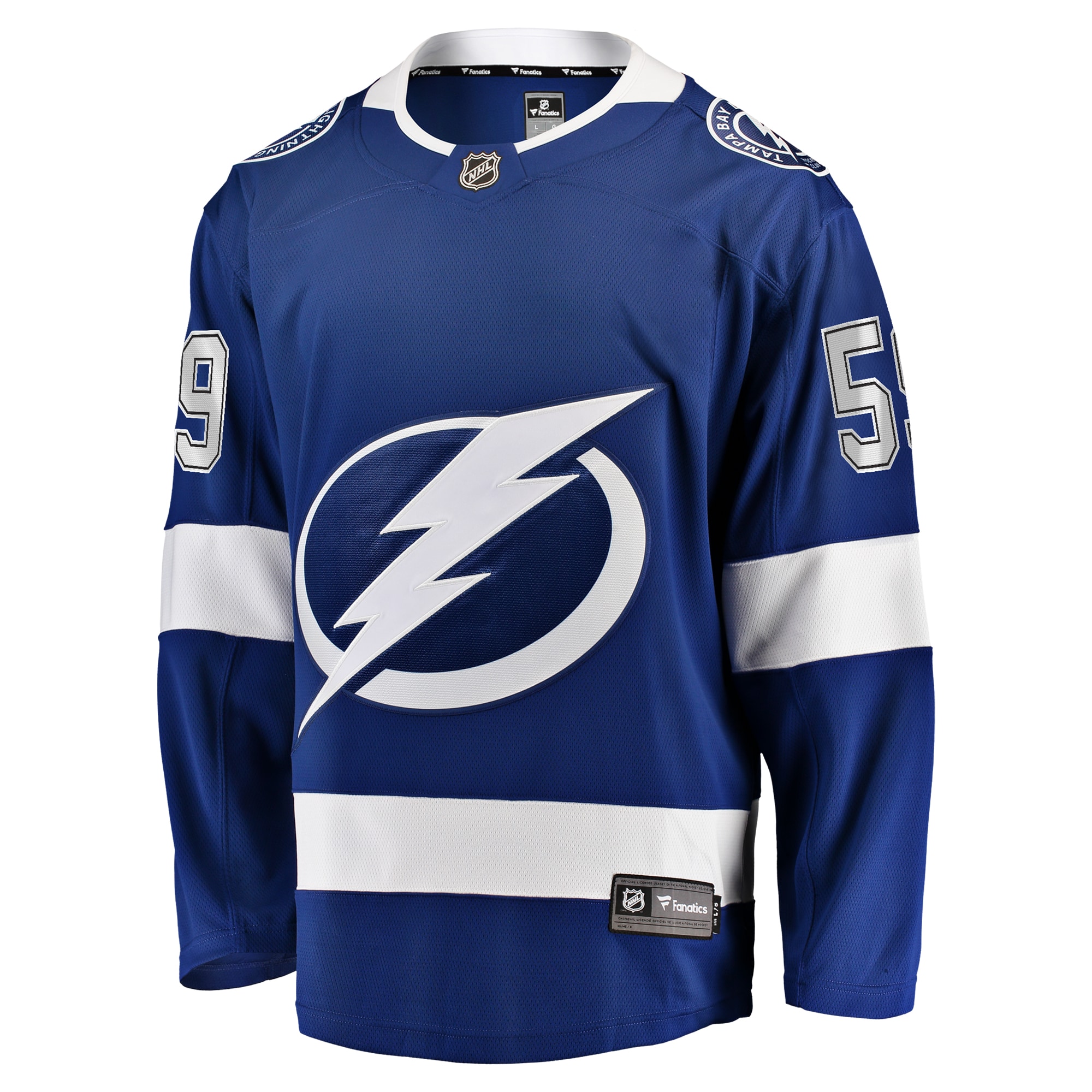 Jake Guentzel Tampa Bay Lightning Fanatics Home Premier Breakaway Player Jersey – Blue Clowdercats