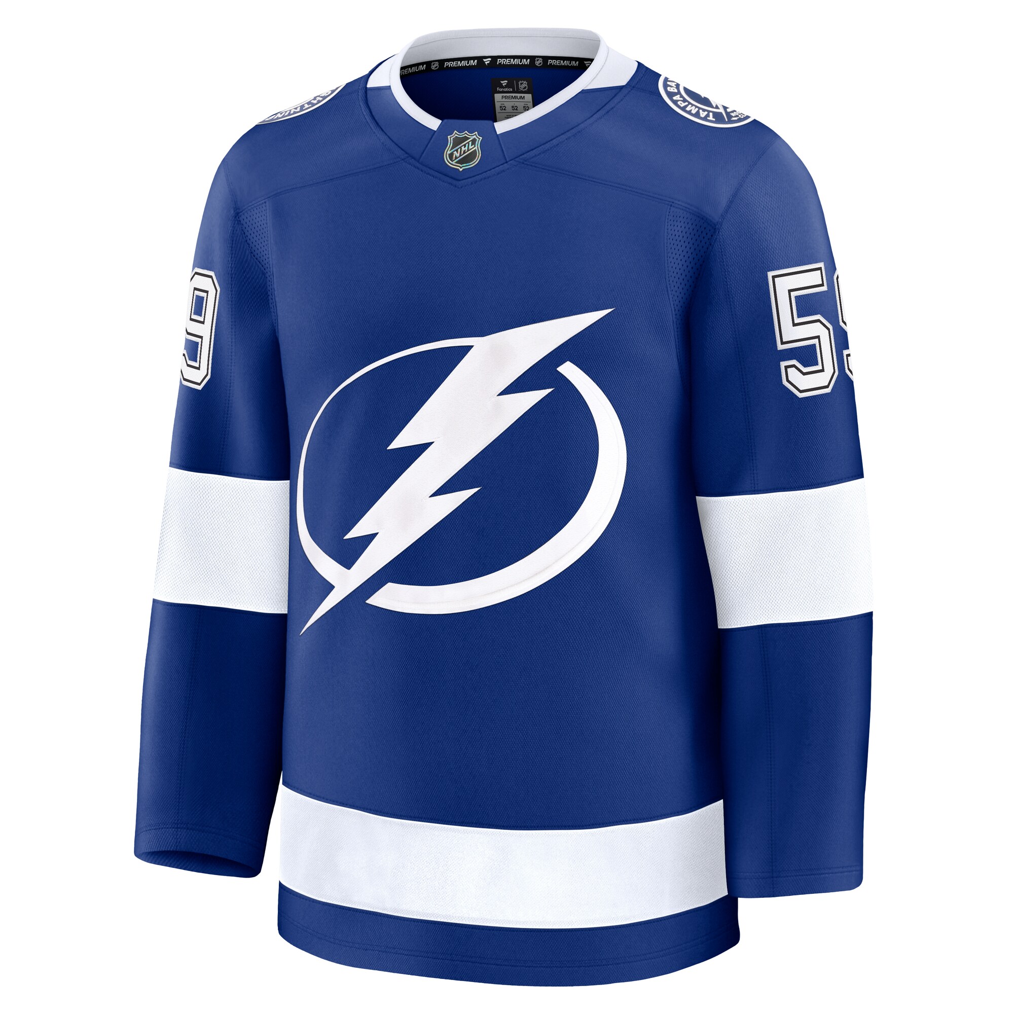 Jake Guentzel Tampa Bay Lightning Fanatics Home Premium Jersey – Blue Clowdercats