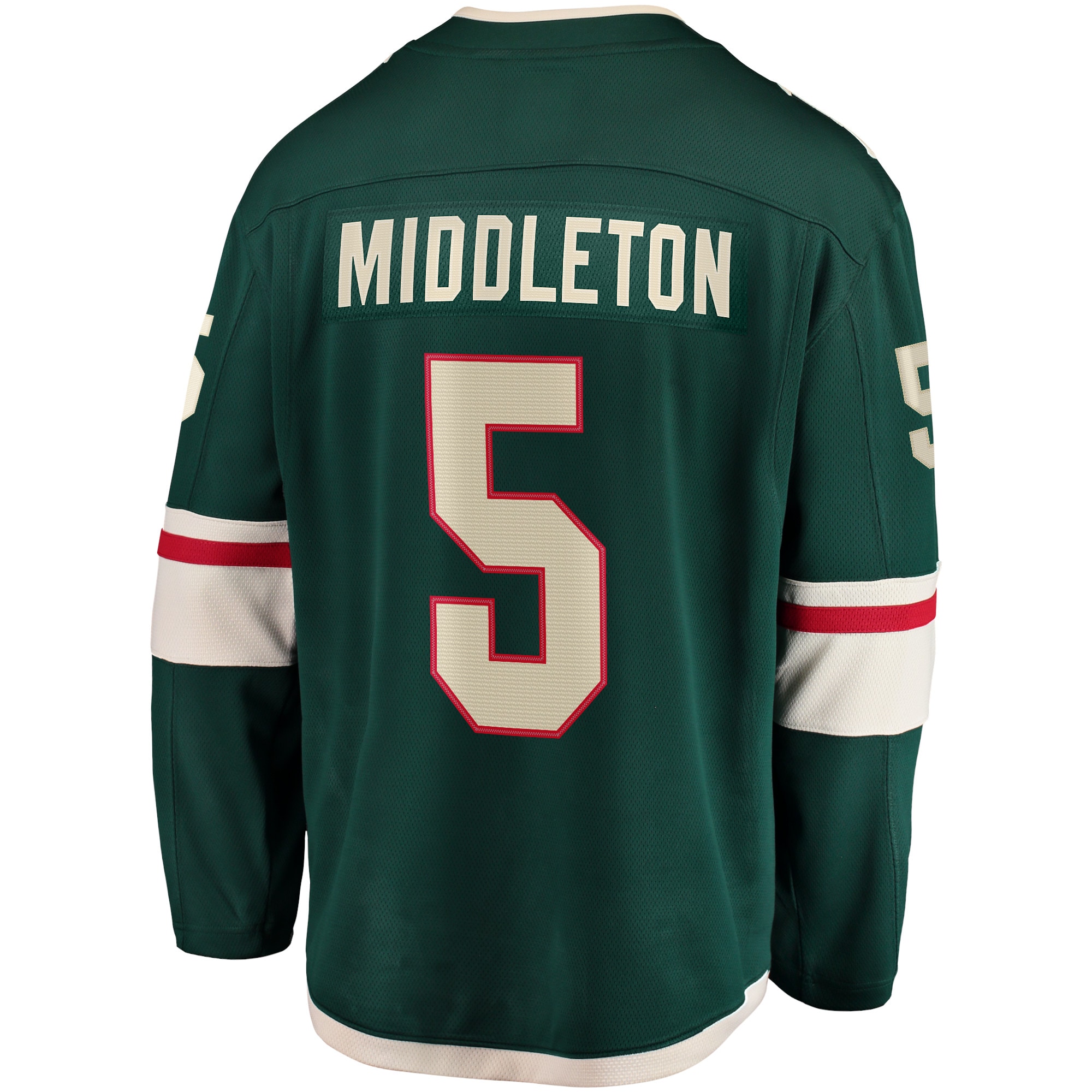 Jake Middleton Minnesota Wild Fanatics Home Breakaway Player Jersey – Green Clowdercats