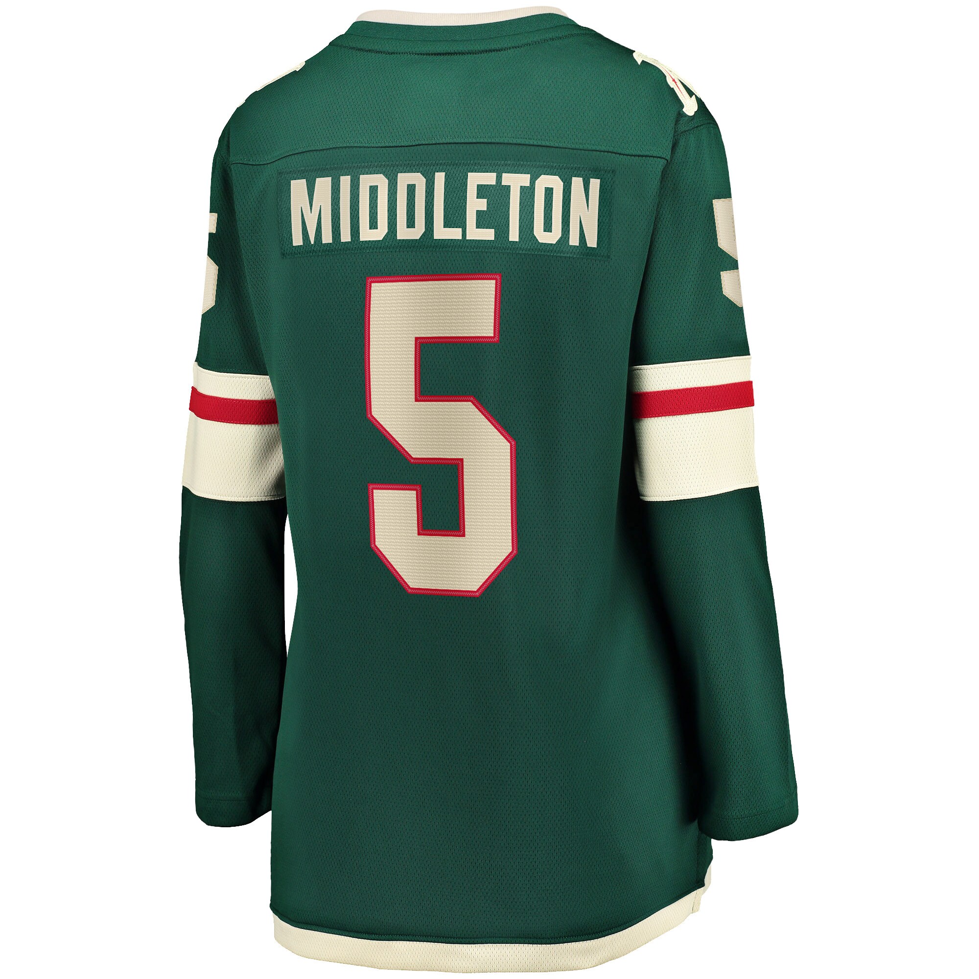Jake Middleton Minnesota Wild Fanatics Women’s Home Breakaway Player Jersey – Green Clowdercats