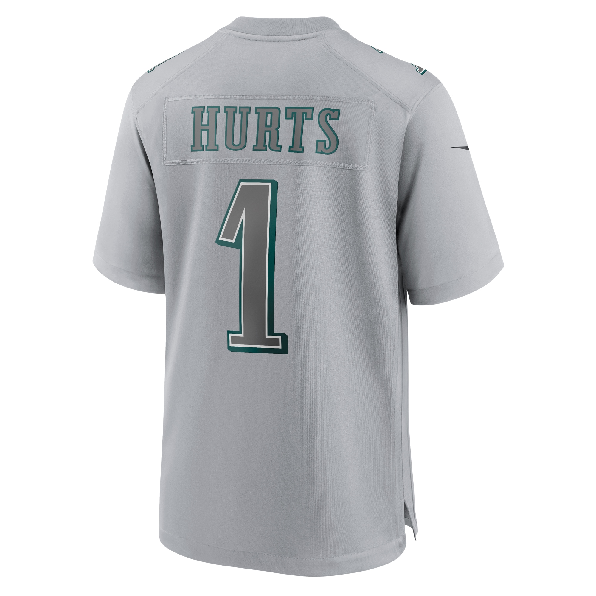 Jalen Hurts Philadelphia Eagles Nike Super Bowl LVII Patch Atmosphere Fashion Game Jersey – Gray Clowdercats
