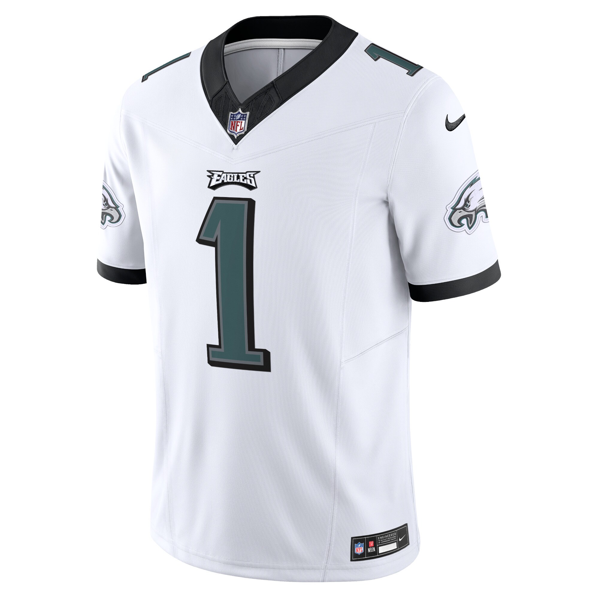 Jalen Hurts Philadelphia Eagles Nike Vapor F.U.S.E. Limited Jersey – White Clowdercats