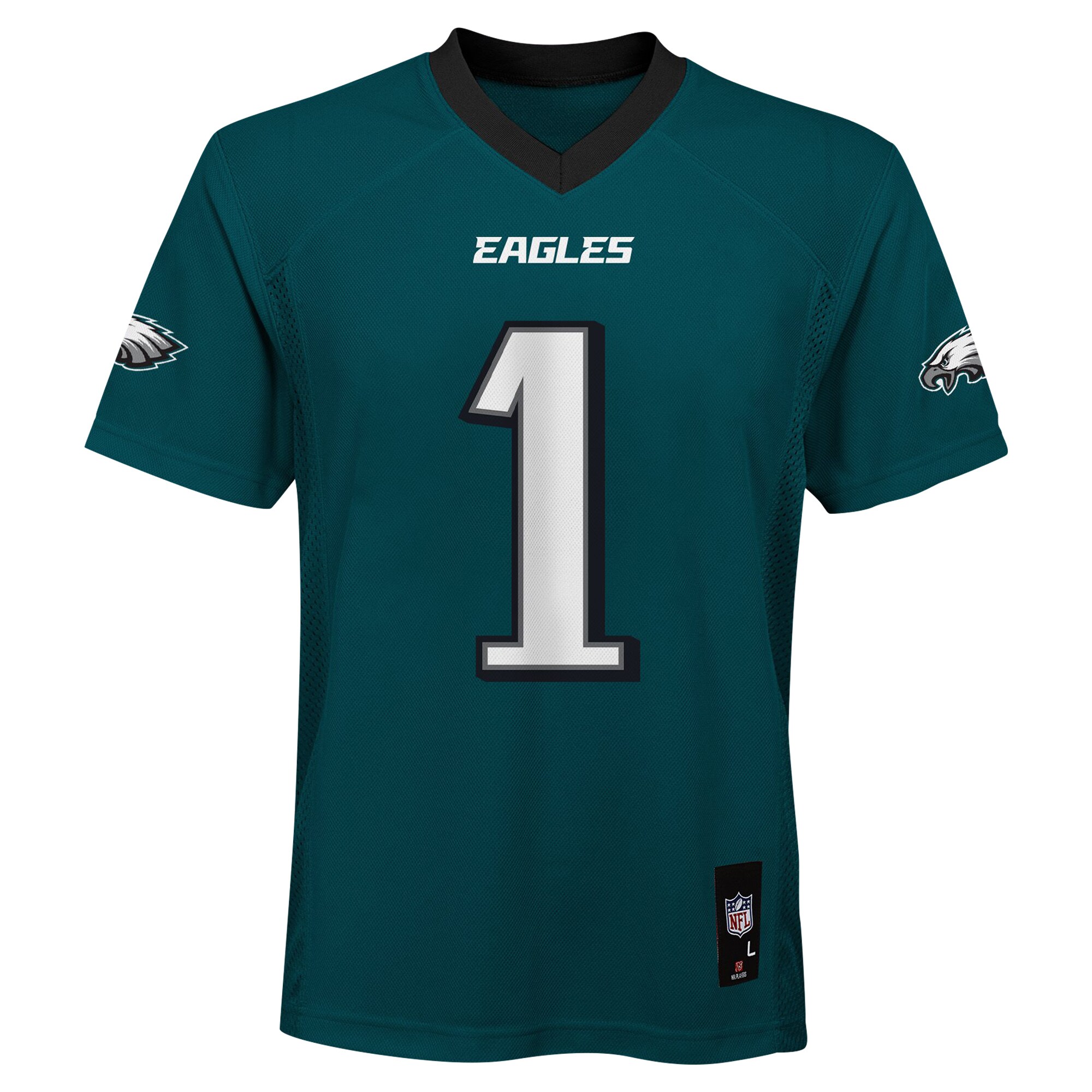 Jalen Hurts Philadelphia Eagles Preschool Replica Player Jersey – Midnight Green Clowdercats