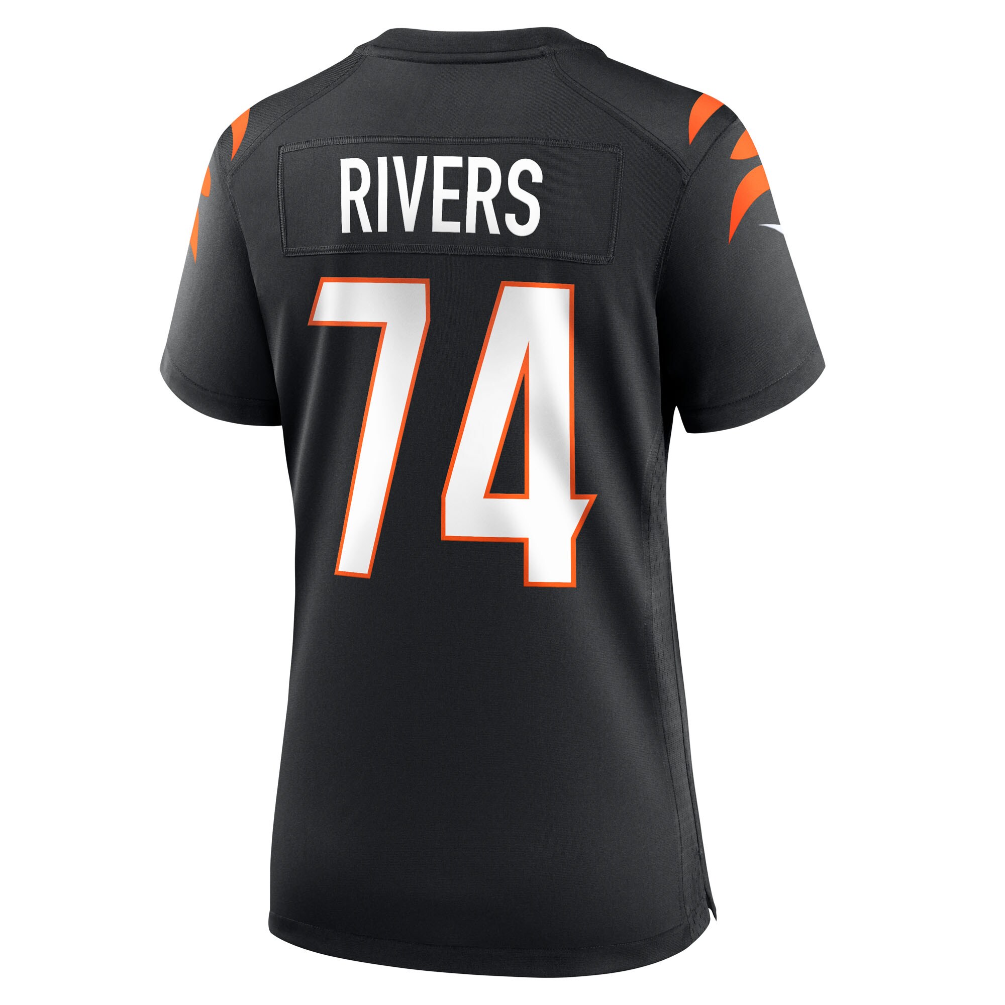 Jalen Rivers Cincinnati Bengals Nike Women’s Team Game Jersey – Black Clowdercats