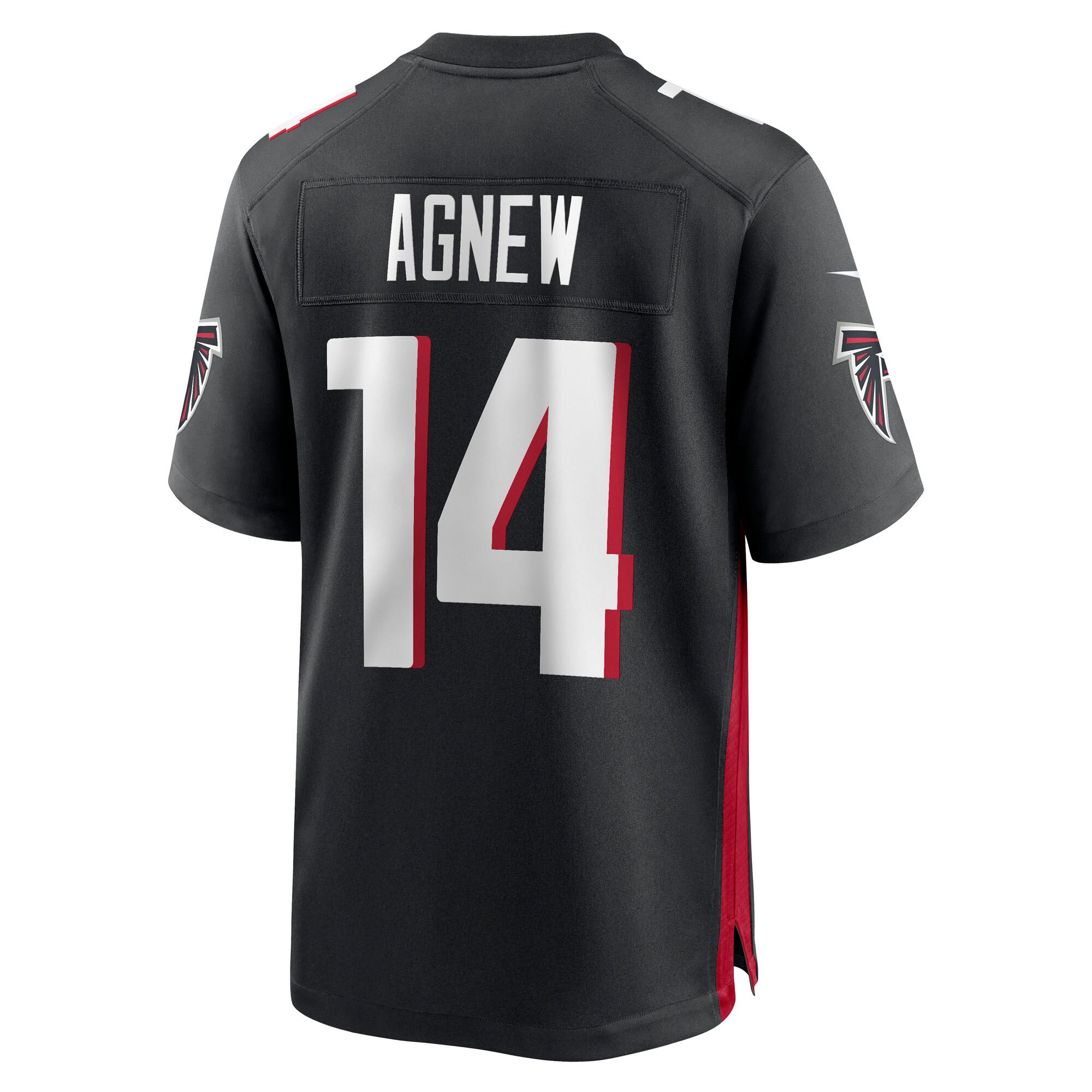 Jamal Agnew Atlanta Falcons Nike Team Game Jersey – Black Clowdercats