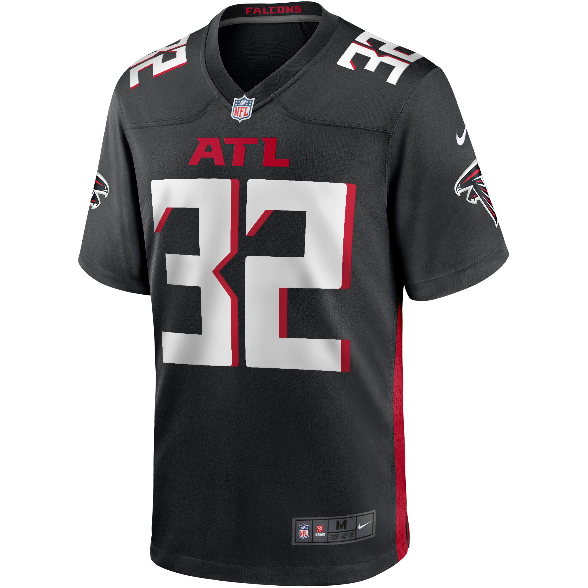 Jamal Anderson Atlanta Falcons Nike Game Retired Player Jersey – Black Clowdercats