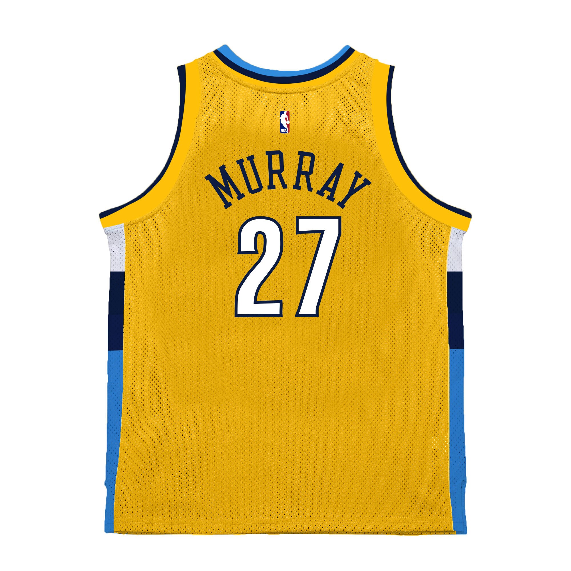 Jamal Murray Denver Nuggets Mitchell & Ness 2017-18 Swingman Jersey – Yellow Clowdercats