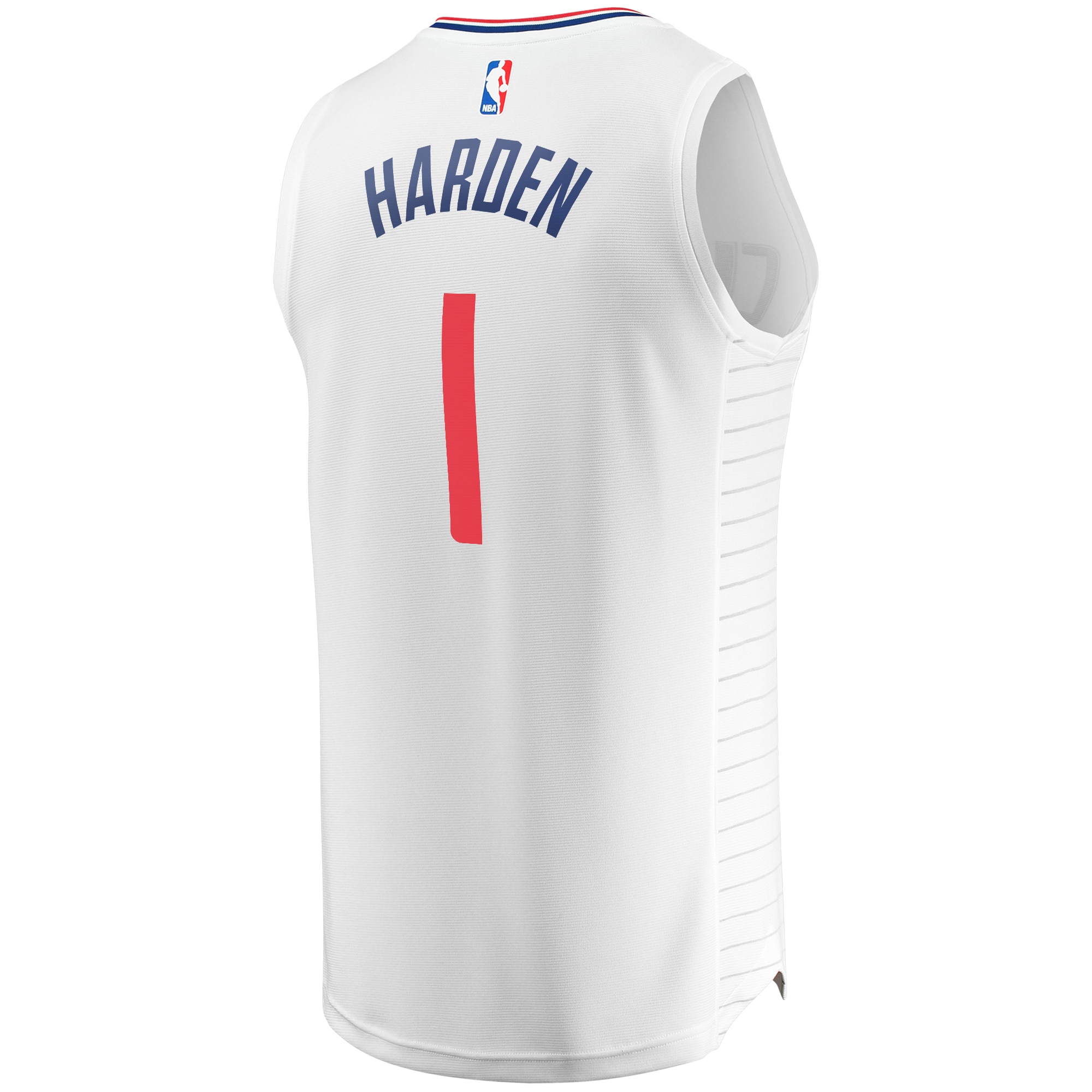 James Harden LA Clippers Fanatics Youth Fast Break Player Jersey – Association Edition – White Clowdercats