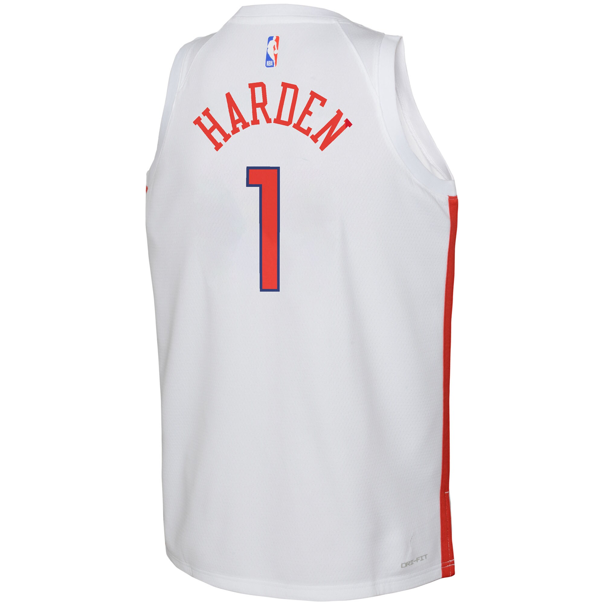 James Harden Philadelphia 76ers Nike Youth 2022/23 Swingman Jersey – City Edition – White Clowdercats