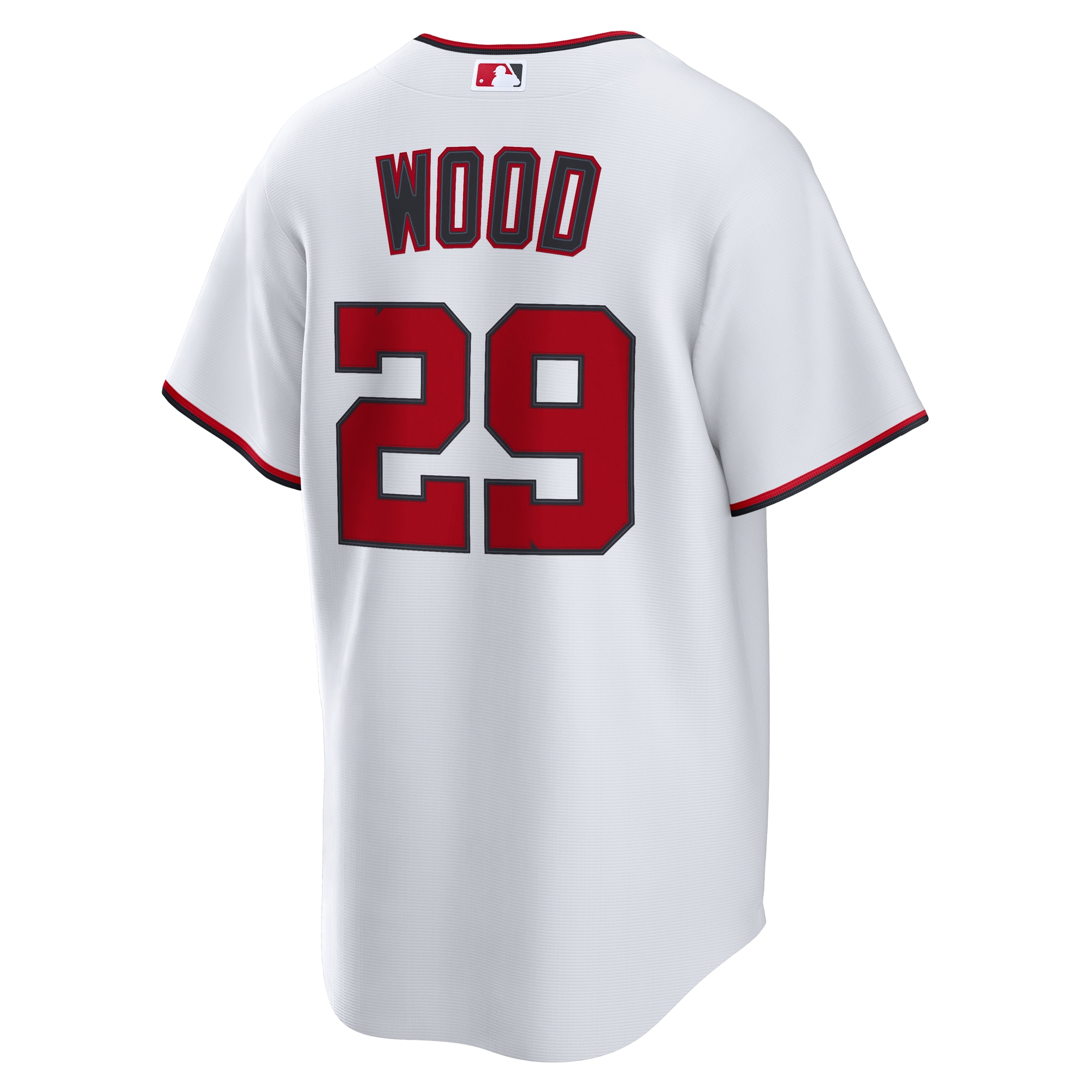 James Wood Washington Nationals Nike Home Replica Jersey – White