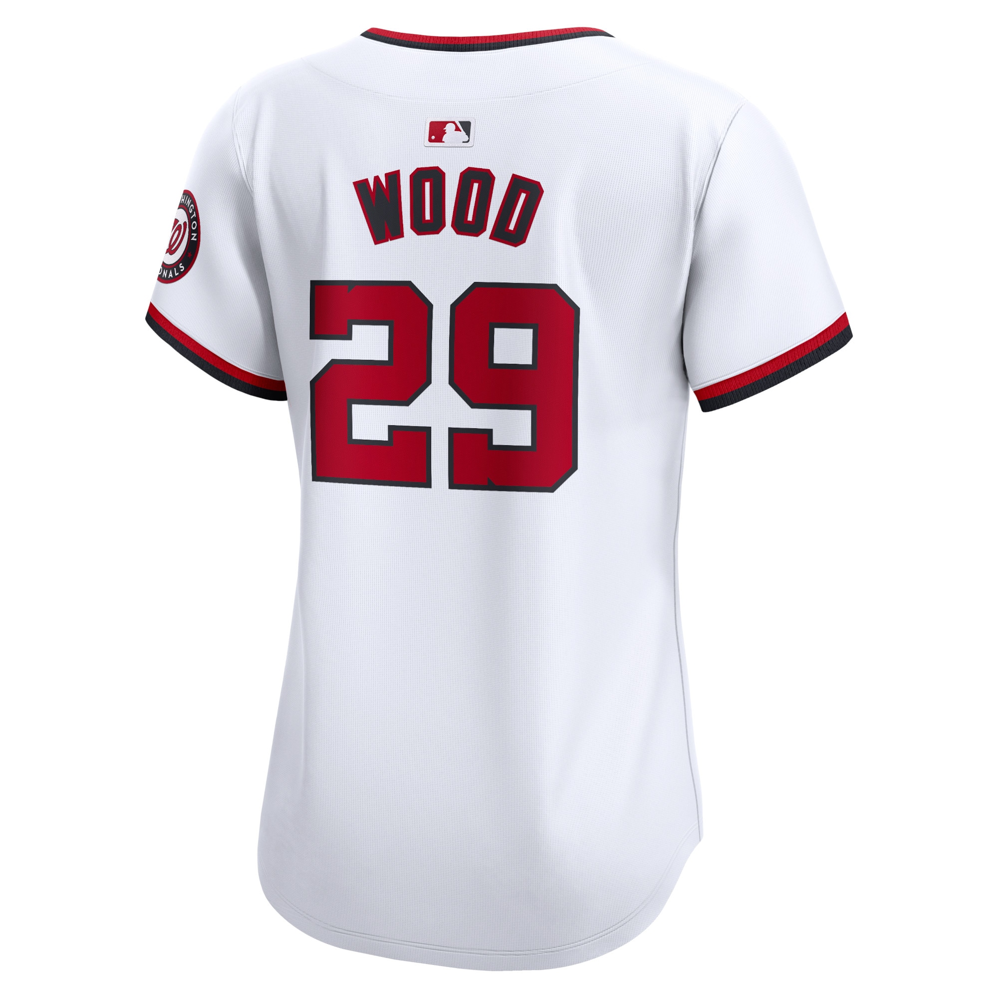 James Wood Washington Nationals Nike Women’s Home Limited Player Jersey – White