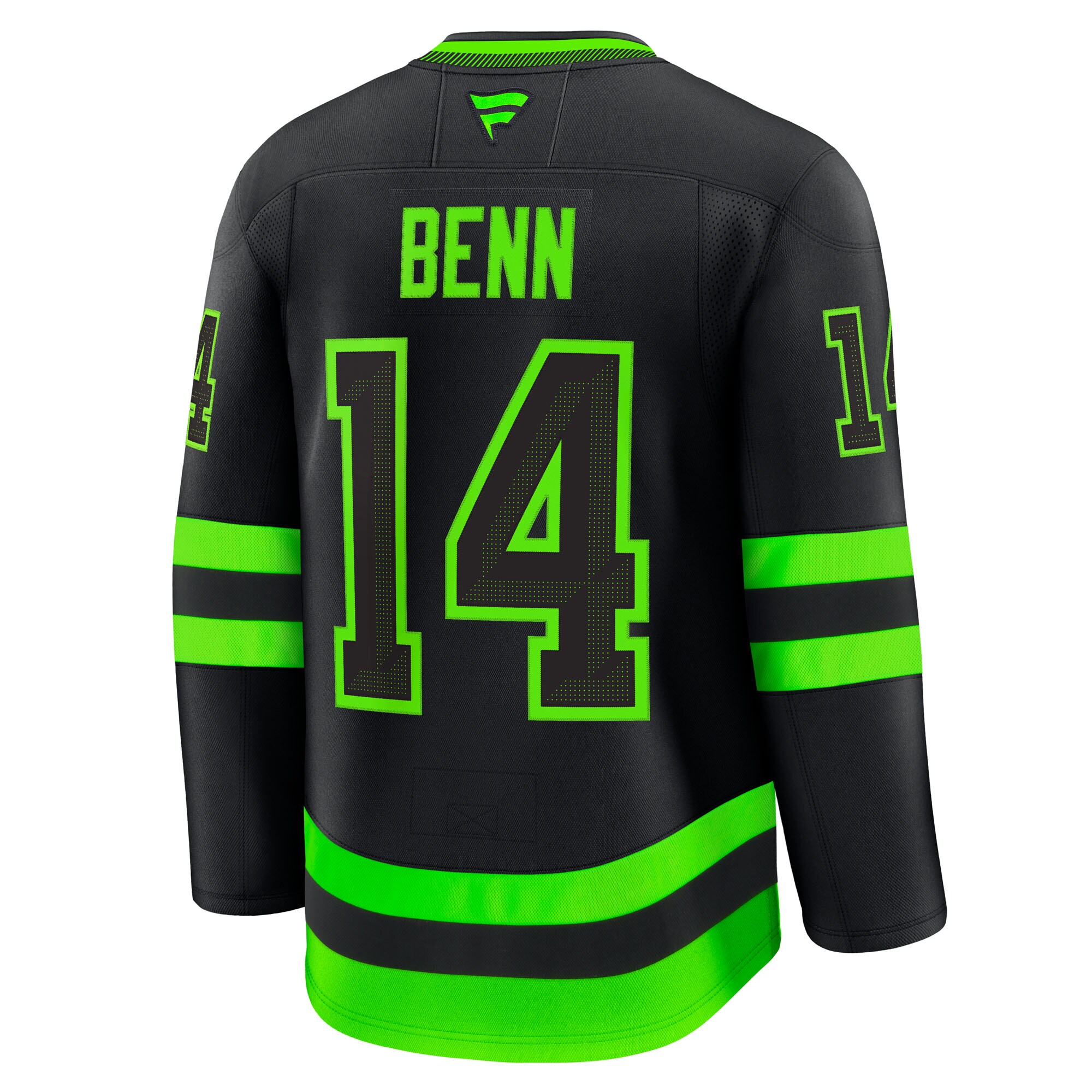 Jamie Benn Dallas Stars Fanatics Alternate Premium Jersey – Black Clowdercats
