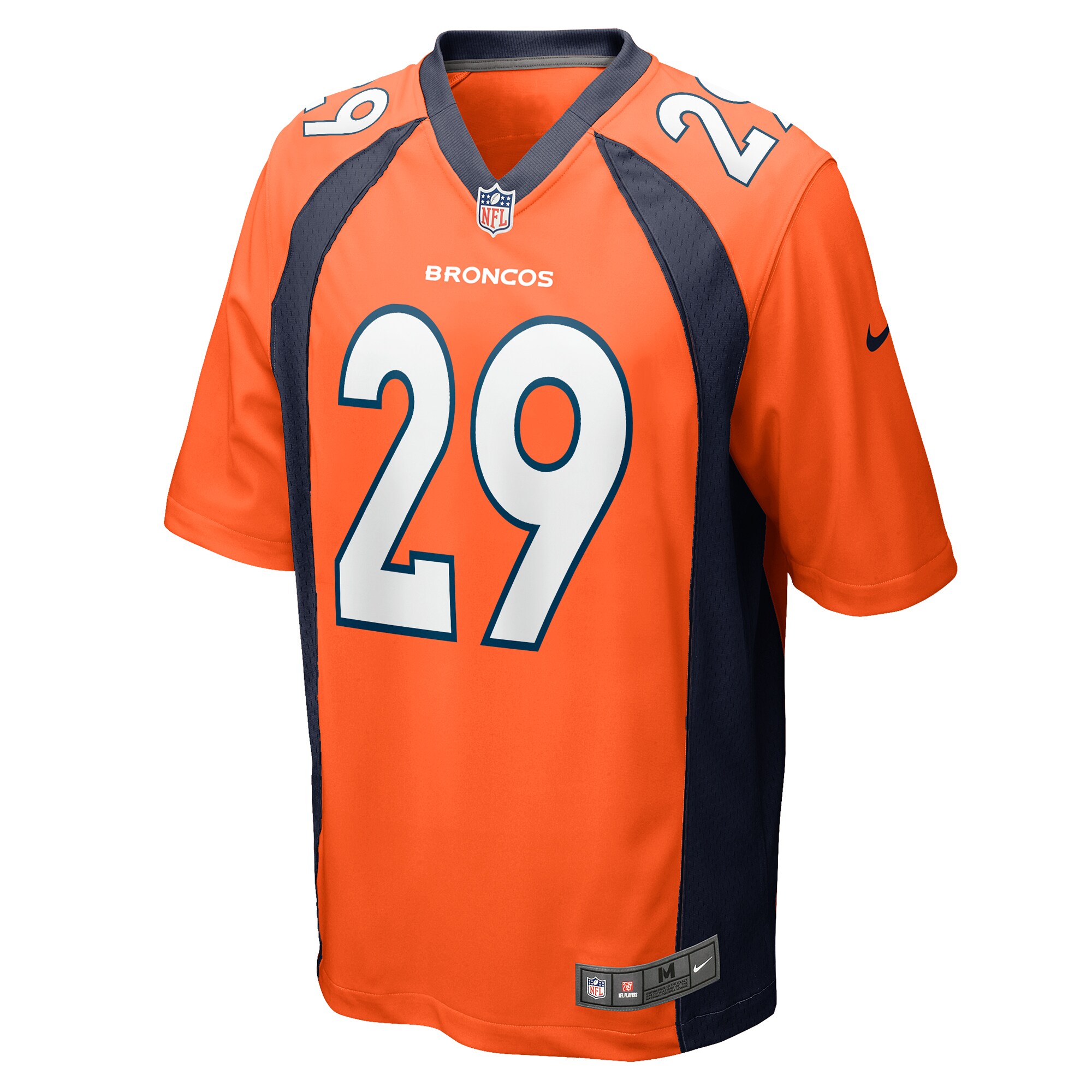 JaQuan McMillian Denver Broncos Nike Team Game Jersey – Orange Clowdercats