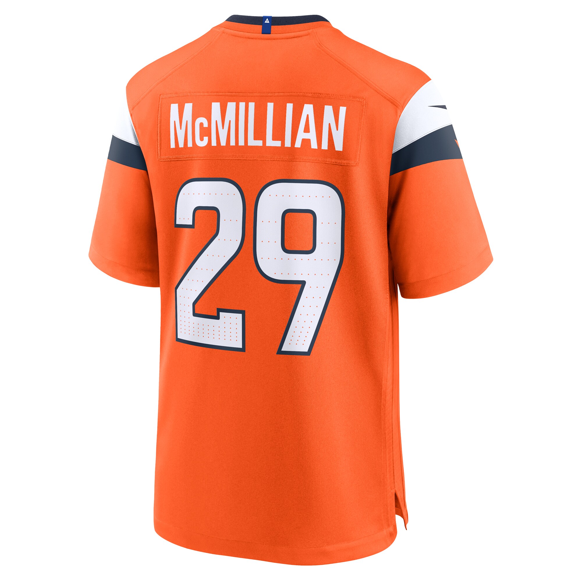 Ja’Quan McMillian Denver Broncos Nike Team Game Jersey – Orange Clowdercats