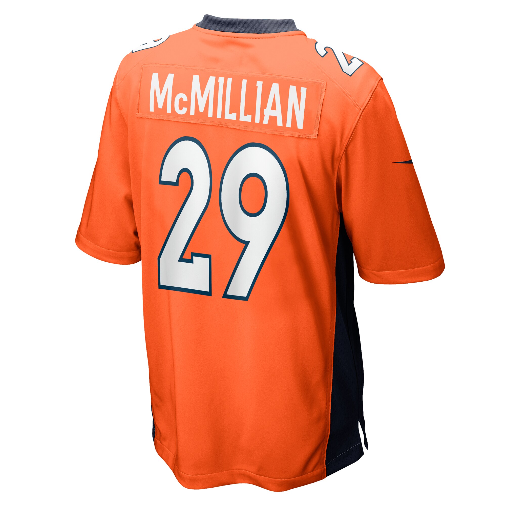JaQuan McMillian Denver Broncos Nike Team Game Jersey – Orange Clowdercats